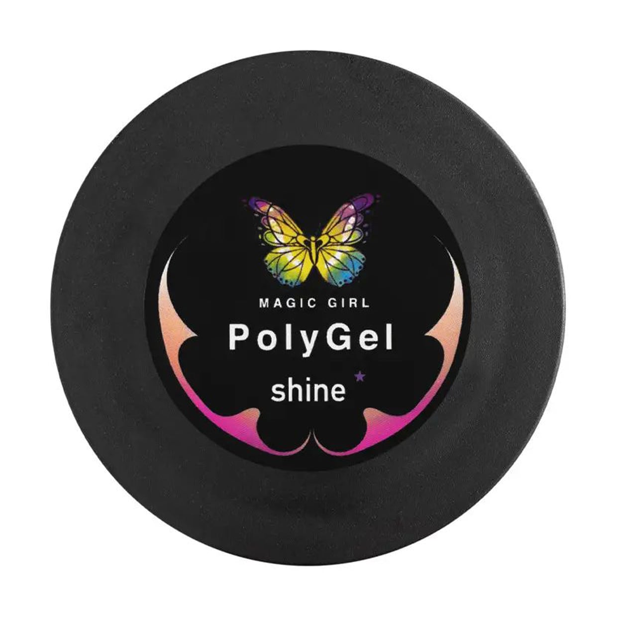 Уцінка! Полігель для нарощування нігтів Magic Girl PolyGel Shine No.4 Молочний з шимером, 15 мл