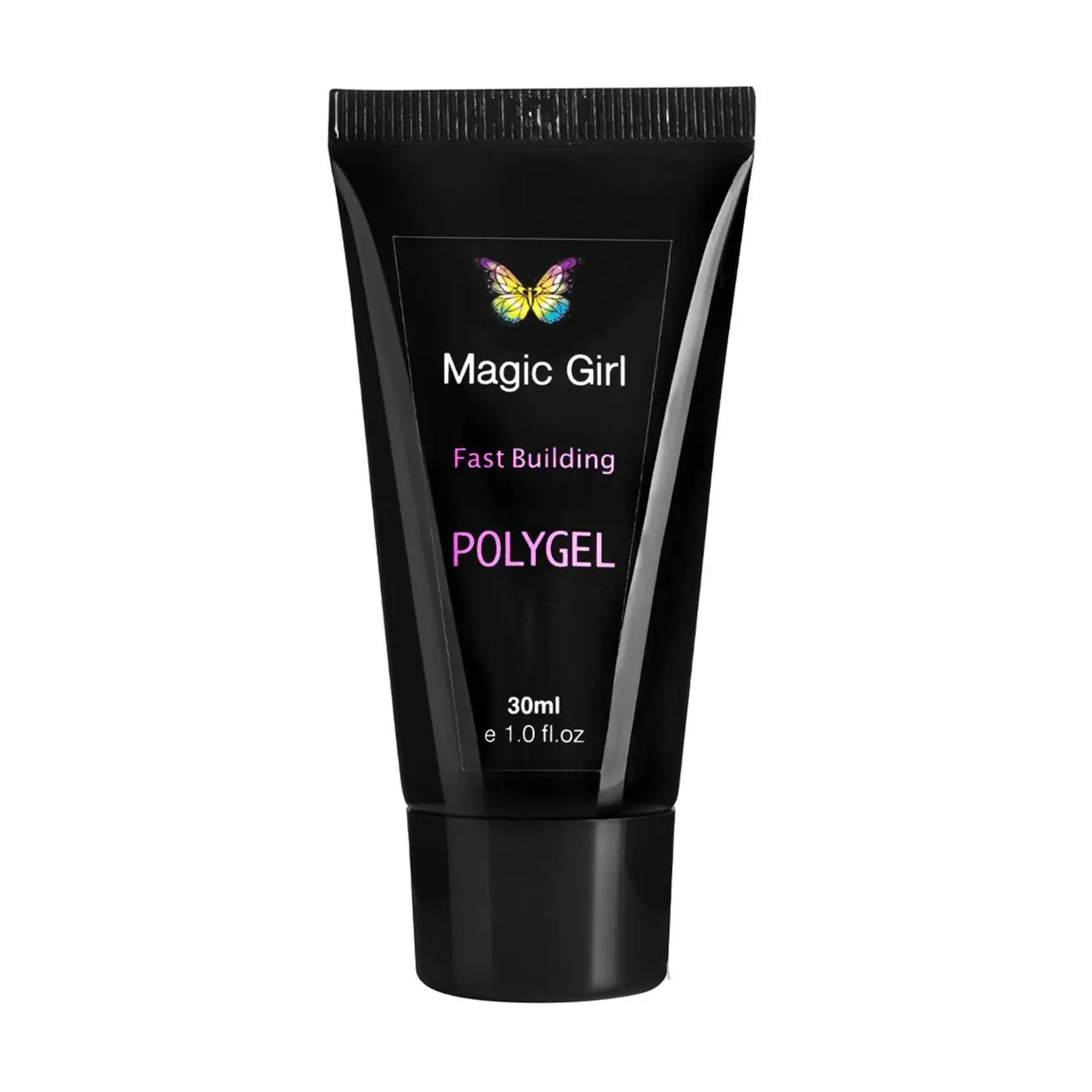 Уцінка! Полігель для нарощування нігтів Magic Girl PolyGel No.5 Нюдовий з шимером, 30 мл (туба)