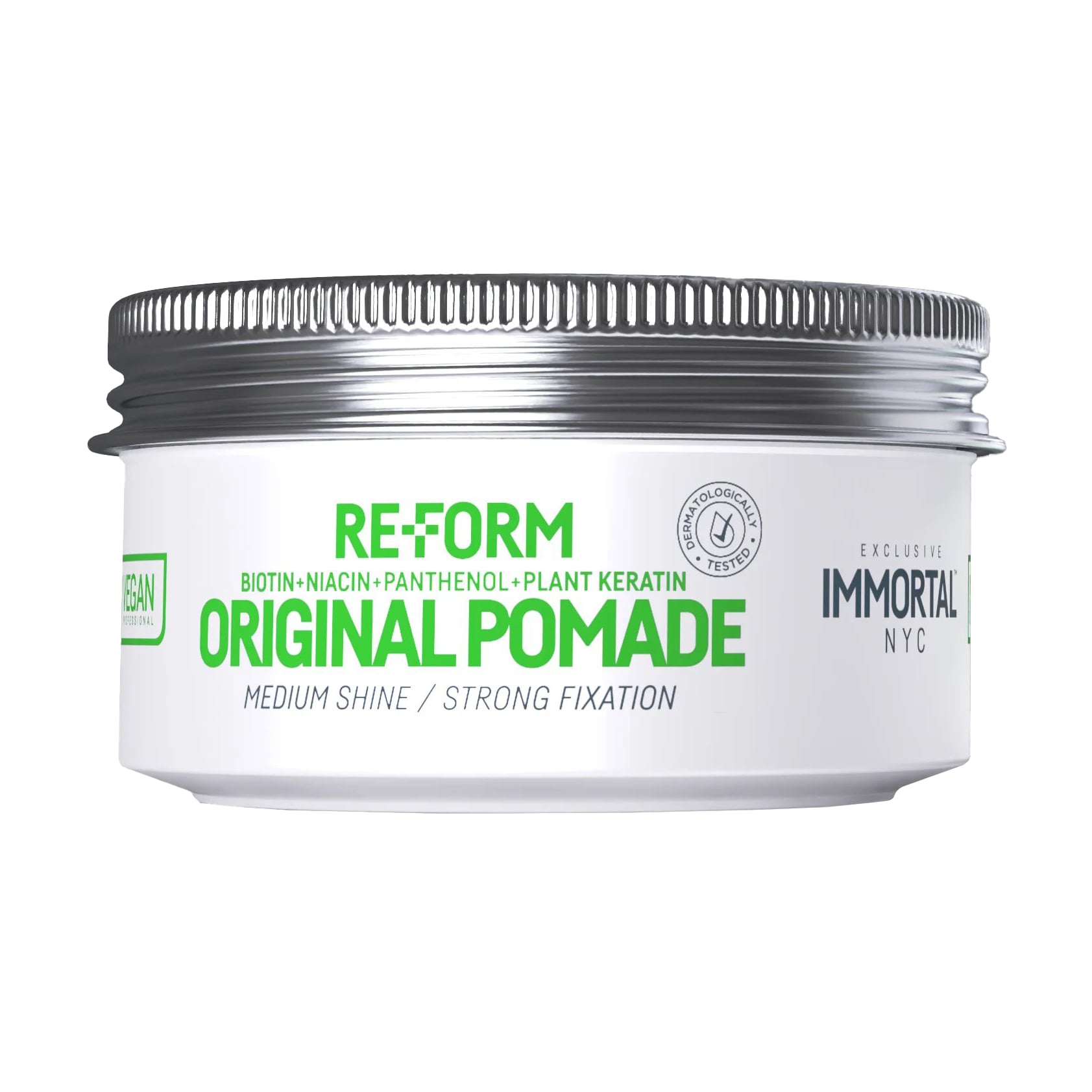 Уцінка! Помада для волосся Immortal NYC I'm Vegan Re-Form Original Pomade із збереженням кольору, 150 мл