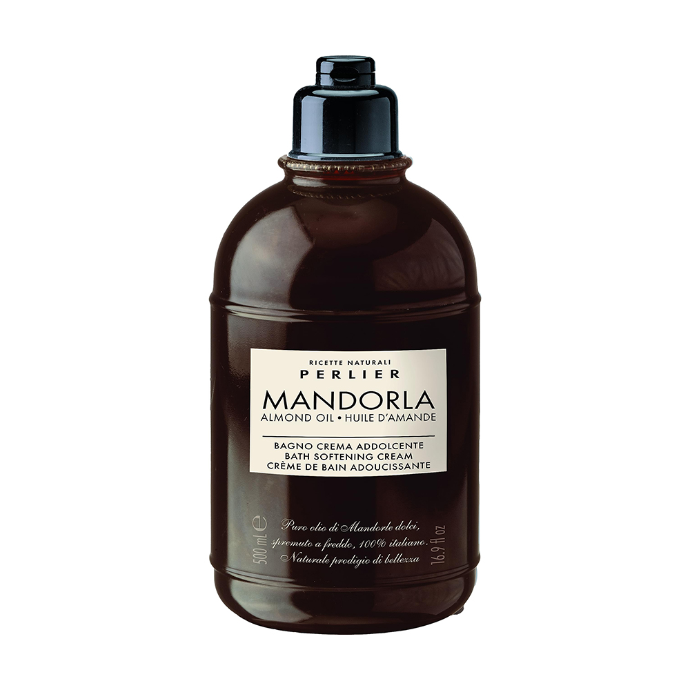 Уцінка! Пом'якшувальний крем для душу Perlier Softening Bath &amp; Shower Cream, Almond Oil, 500 мл
