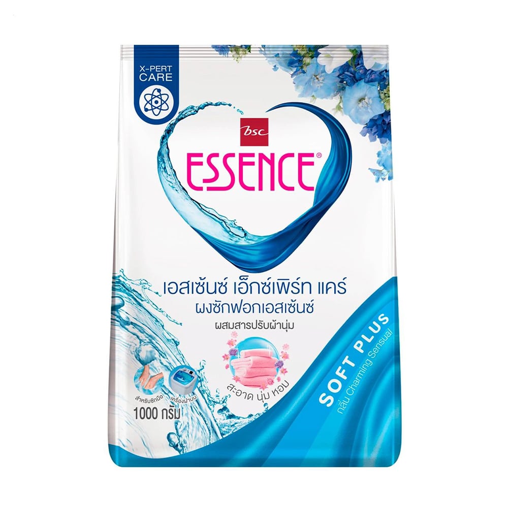 Уцінка! Пральний порошок Bsc Essence X-Pert Care Soft Plus Charming Sensual Blue, 1 кг