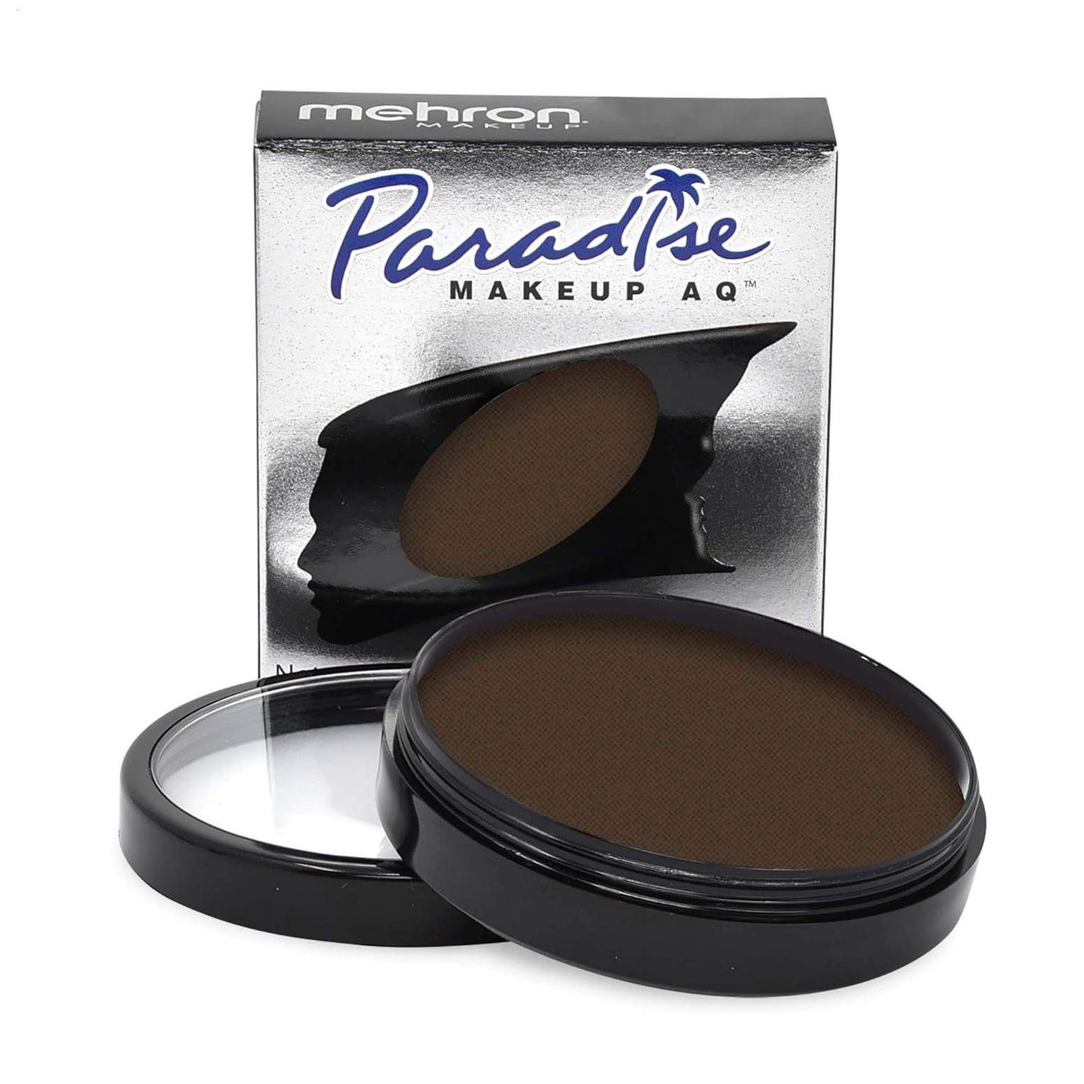 Уцінка! Професійний аквагрим для обличчя та тіла Mehron Paradise AQ, Drk. Brown, 40 г