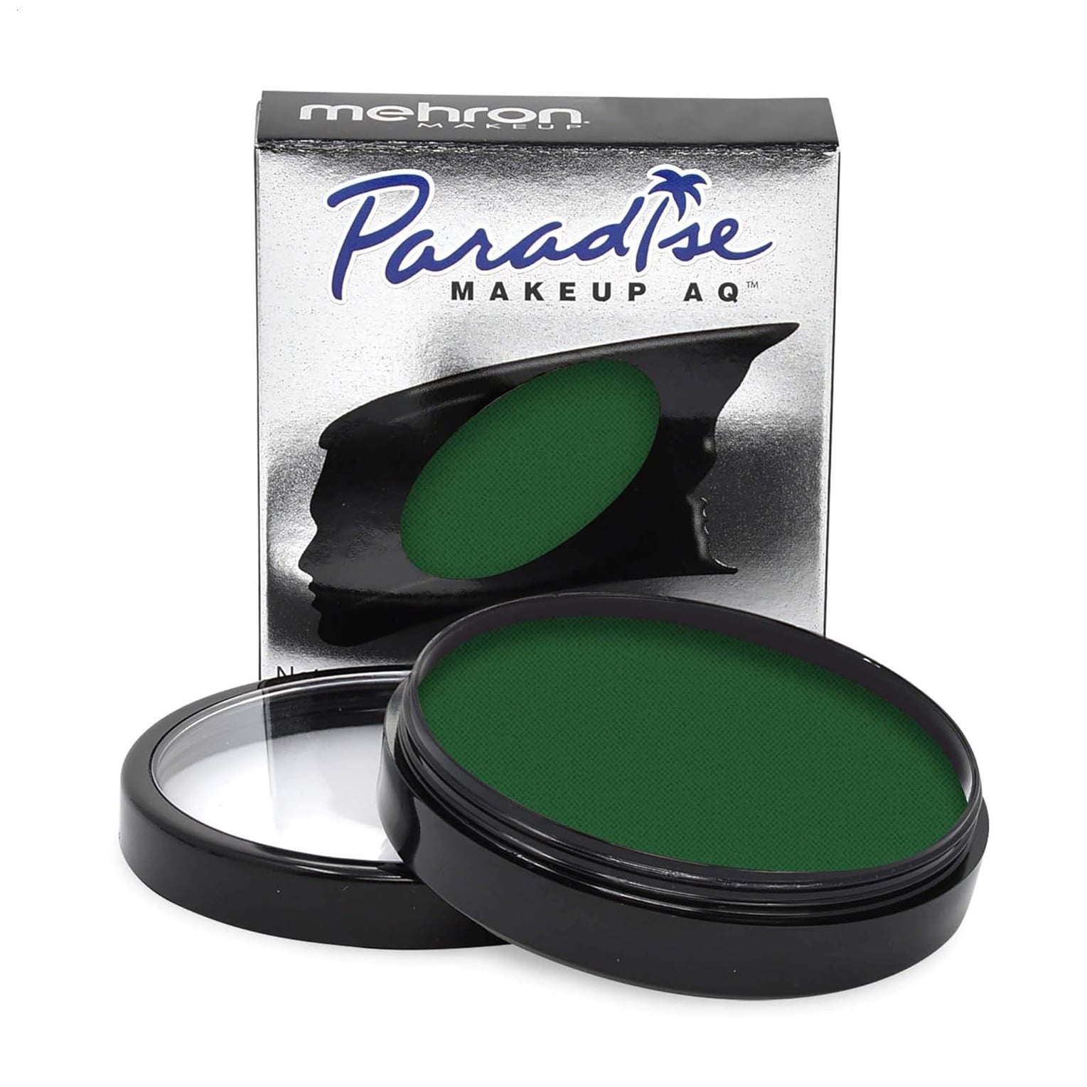 Уцінка! Професійний аквагрим для обличчя та тіла Mehron Paradise AQ, Drk. Green, 40 г