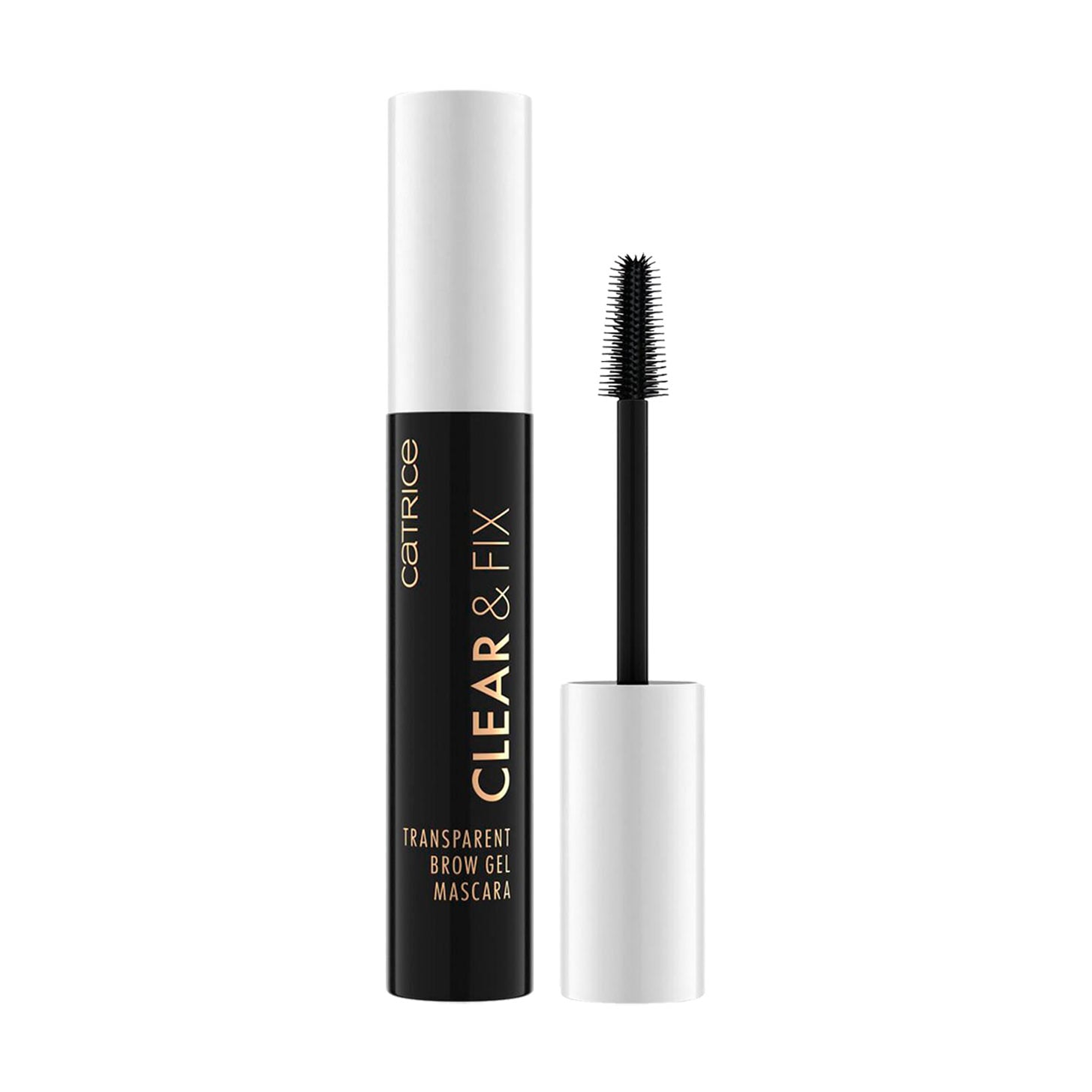 Уцінка! Прозора гелева туш для брів Catrice Clear &amp; Fix Brow Gel Mascara Transparent, 5 мл