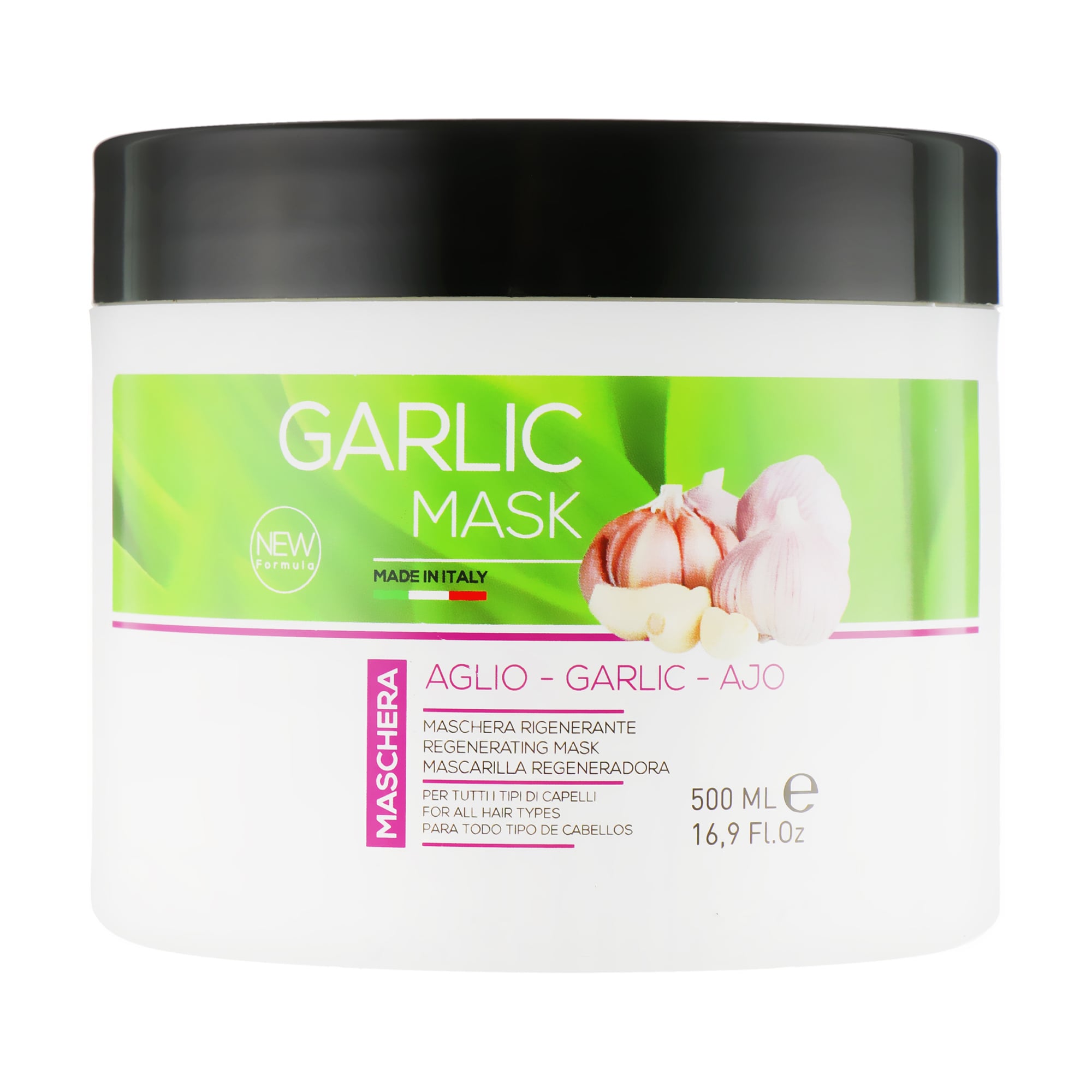 Уцінка! Регенеруюча маска для волосся KayPro All'Aglio Garlic Ajo Mask з часником, 350 мл