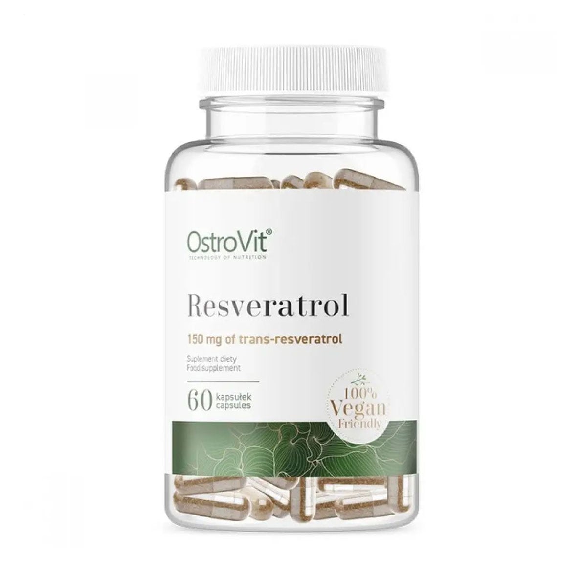 Уцінка! Ресвератрол OstroVit Resveratrol 150 мг, 60 капсул