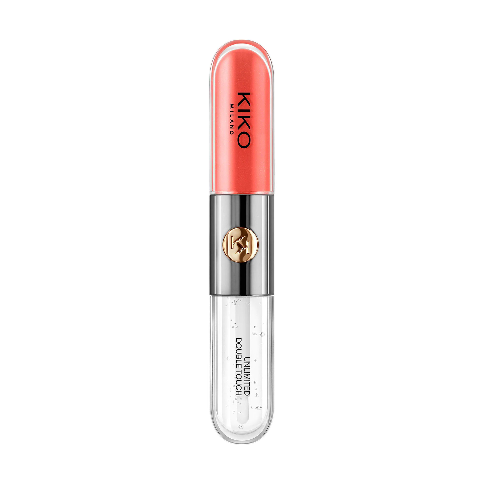 Уцінка! Рідка помада для губ Kiko Milano Unlimited Double Touch 114 Orange Red, 6 мл
