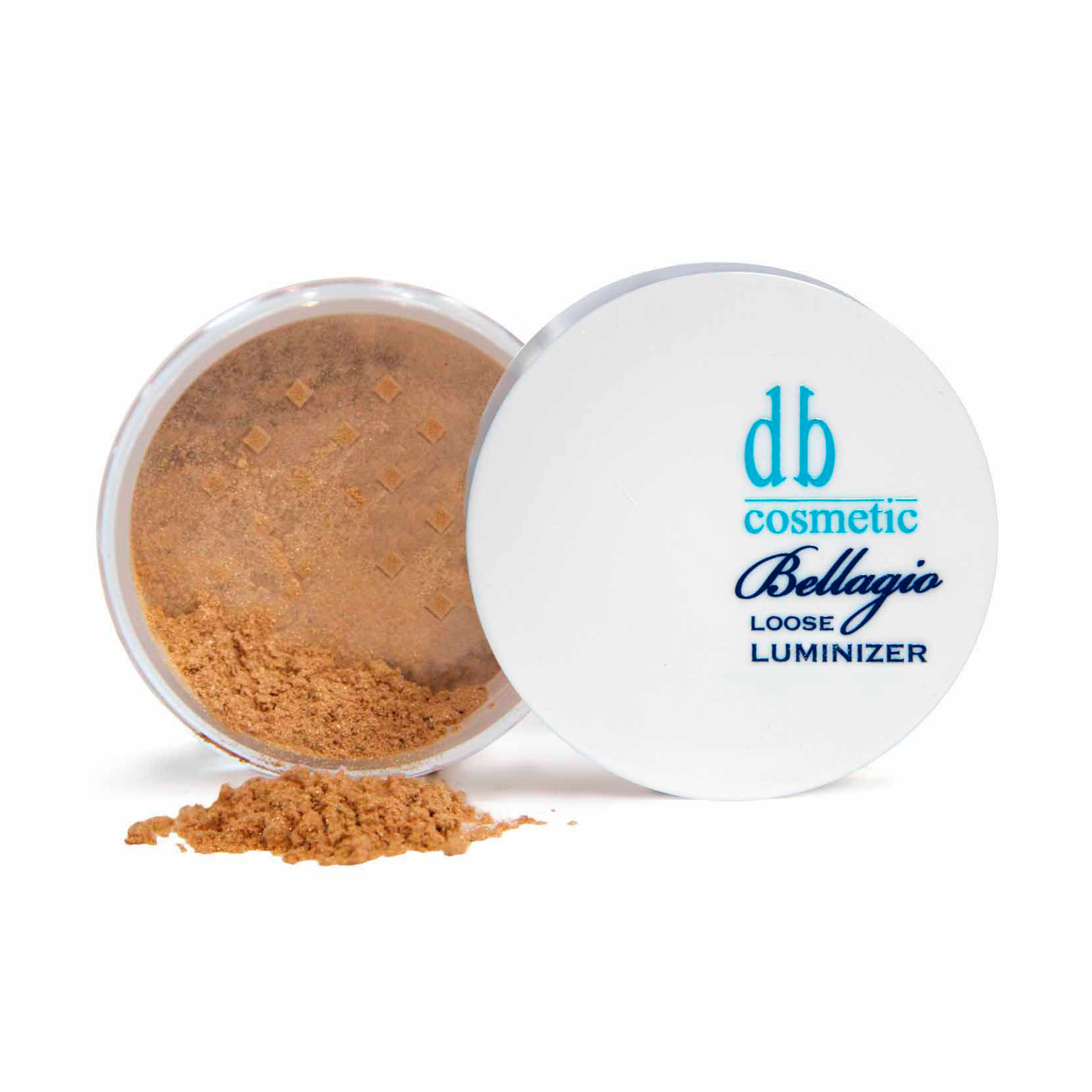 Уцінка! Розсипчаста пудра для обличчя db Cosmetic Bellagio Loose Luminizer з голографічним ефектом 061, 7 г