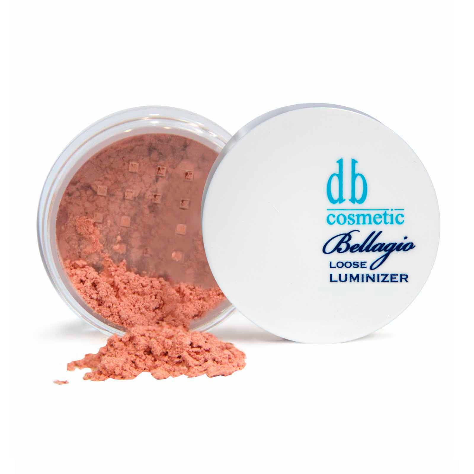 Уцінка! Розсипчаста пудра для обличчя db Cosmetic Bellagio Loose Luminizer з голографічним ефектом 066, 7 г