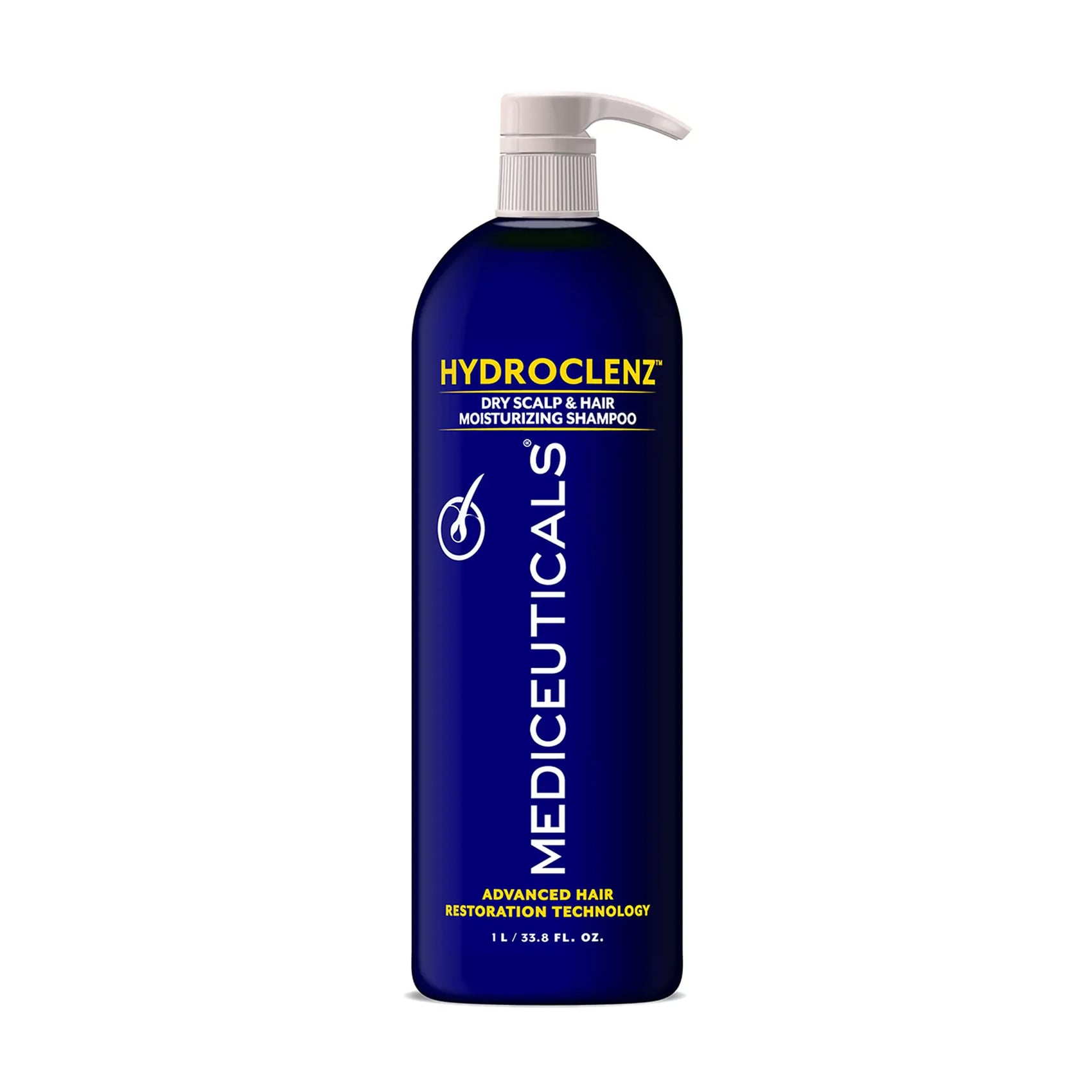 Уцінка! Шампунь для волосся Mediceuticals Advanced Hair Restoration Technology Hydroclenz Dry Scalp &amp; Hair Moisturizing Shampoo, 1 л