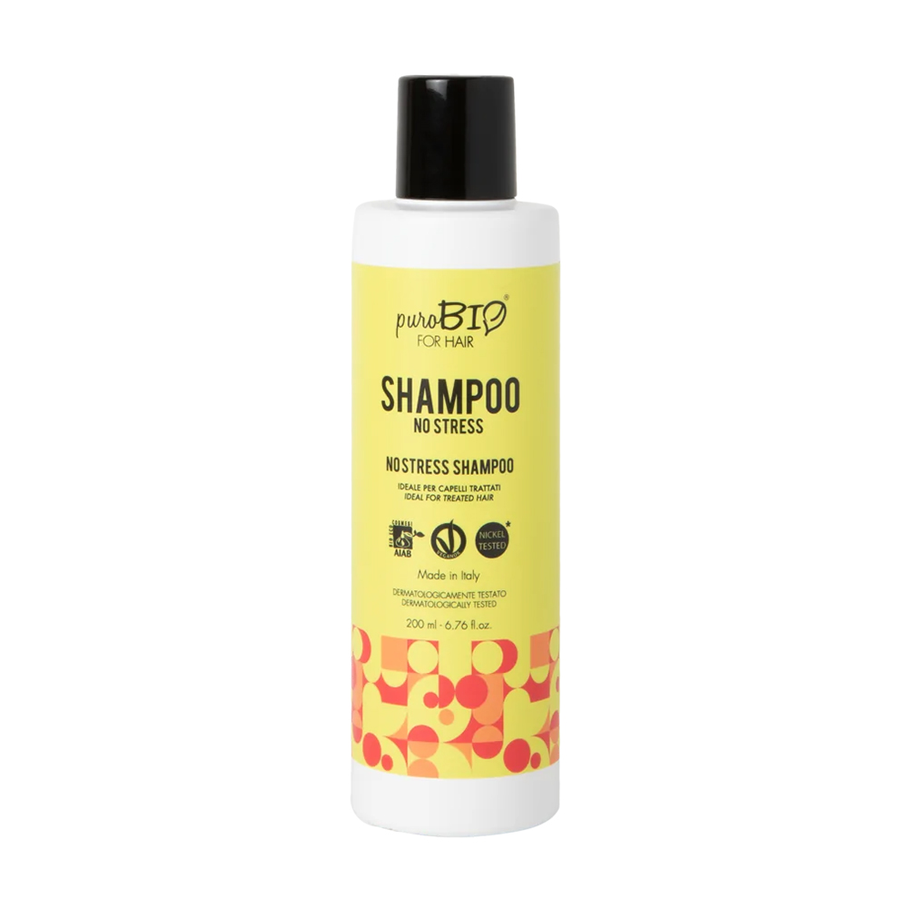 Уцінка! Шампунь для волосся PuroBio Cosmetics For Hair No Stress Shampoo, 200 мл