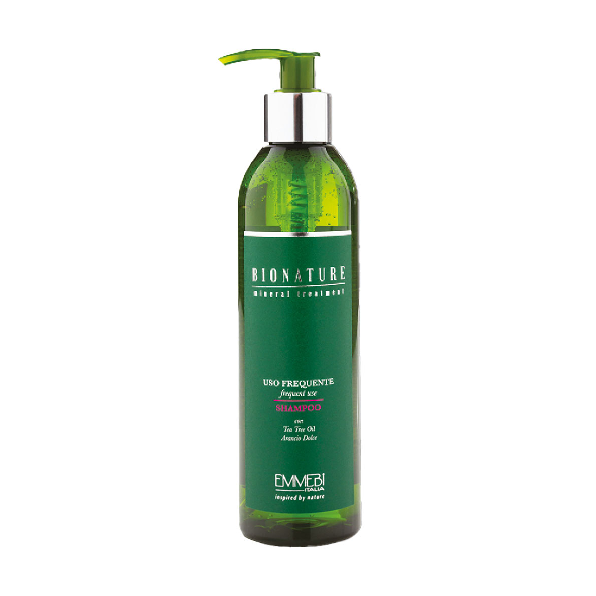 Уцінка! Шампунь Emmebi Italia BioNature Mineral Treatment Frequent Use Shampoo для щоденного застосування, 250 мл