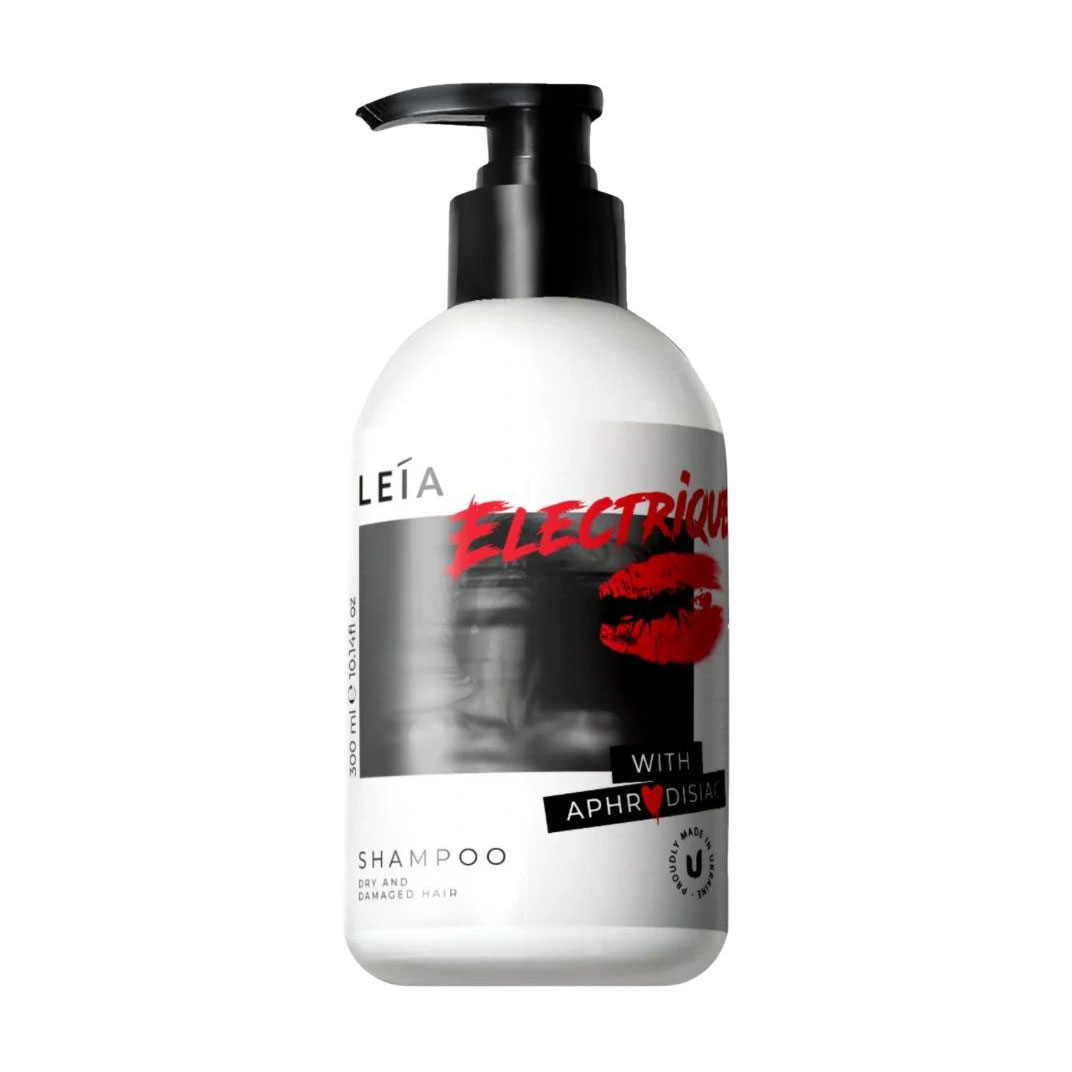 Уцінка! Шампунь LEIA Electrique Shampoo для сухого та пошкодженого волосся, 300 мл