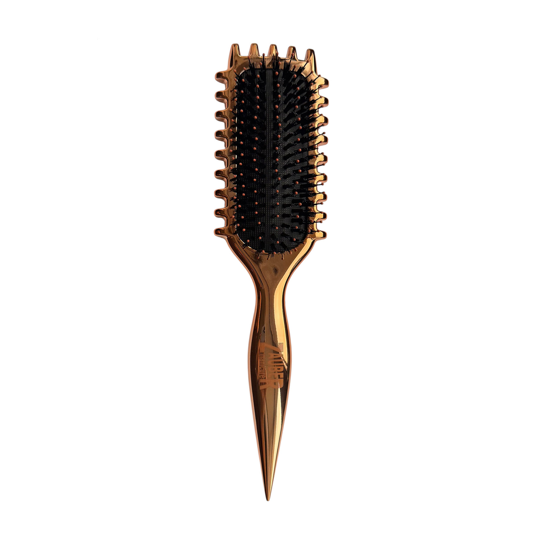 Уцінка! Щітка для формування кучерів Zauber-manicure Curly Hair Brush Styling, Bronze, 1 шт (06-006B)