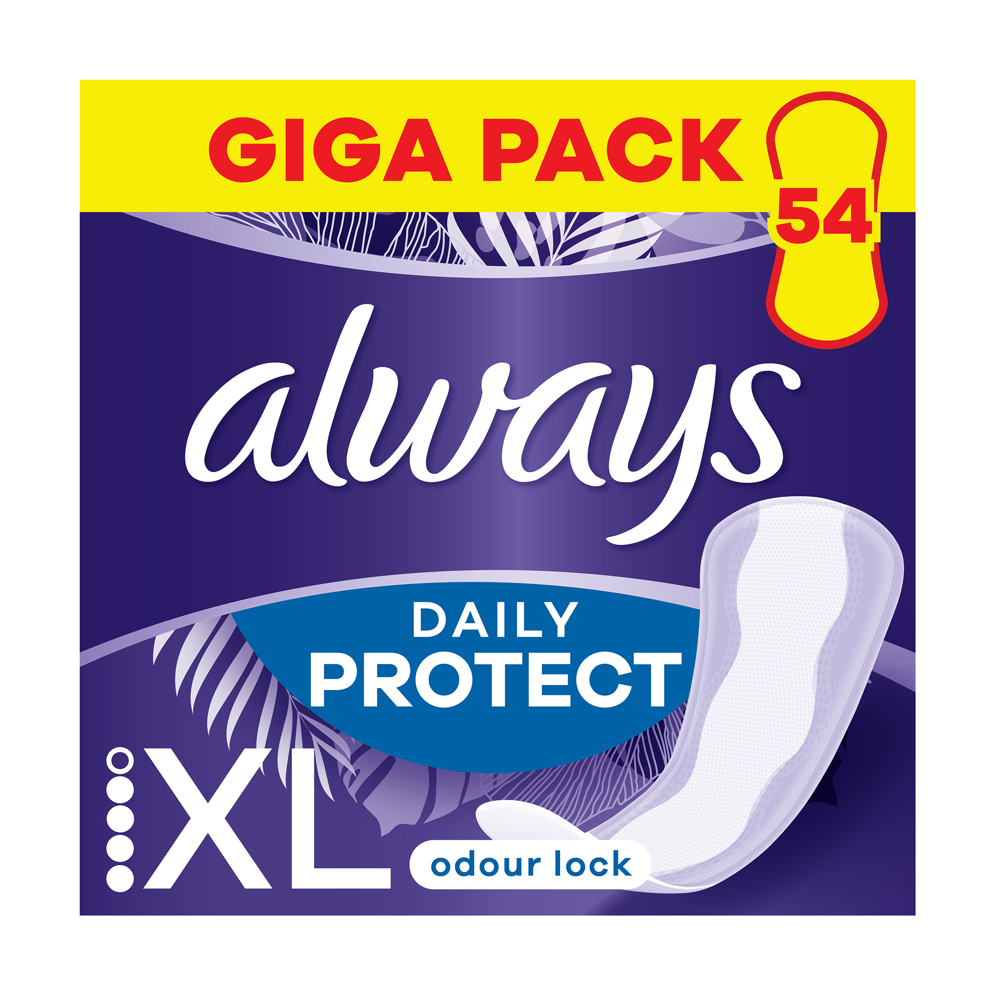 Уцінка! Щоденні прокладки Always Daily Protect ХL Нейтралізація запаху, 54 шт