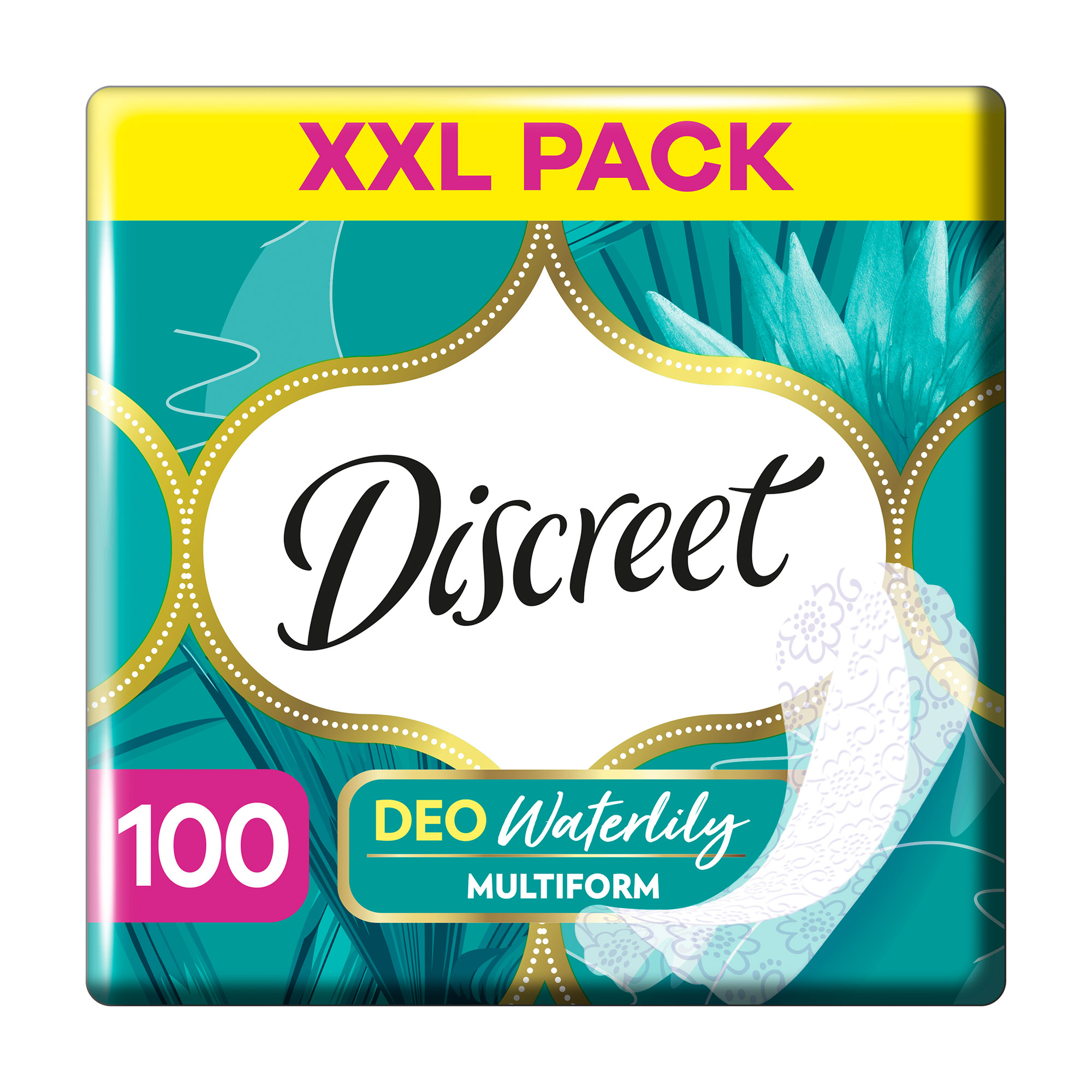 Уцінка! Щоденні прокладки Discreet Deo Waterlily Multiform, 100 шт