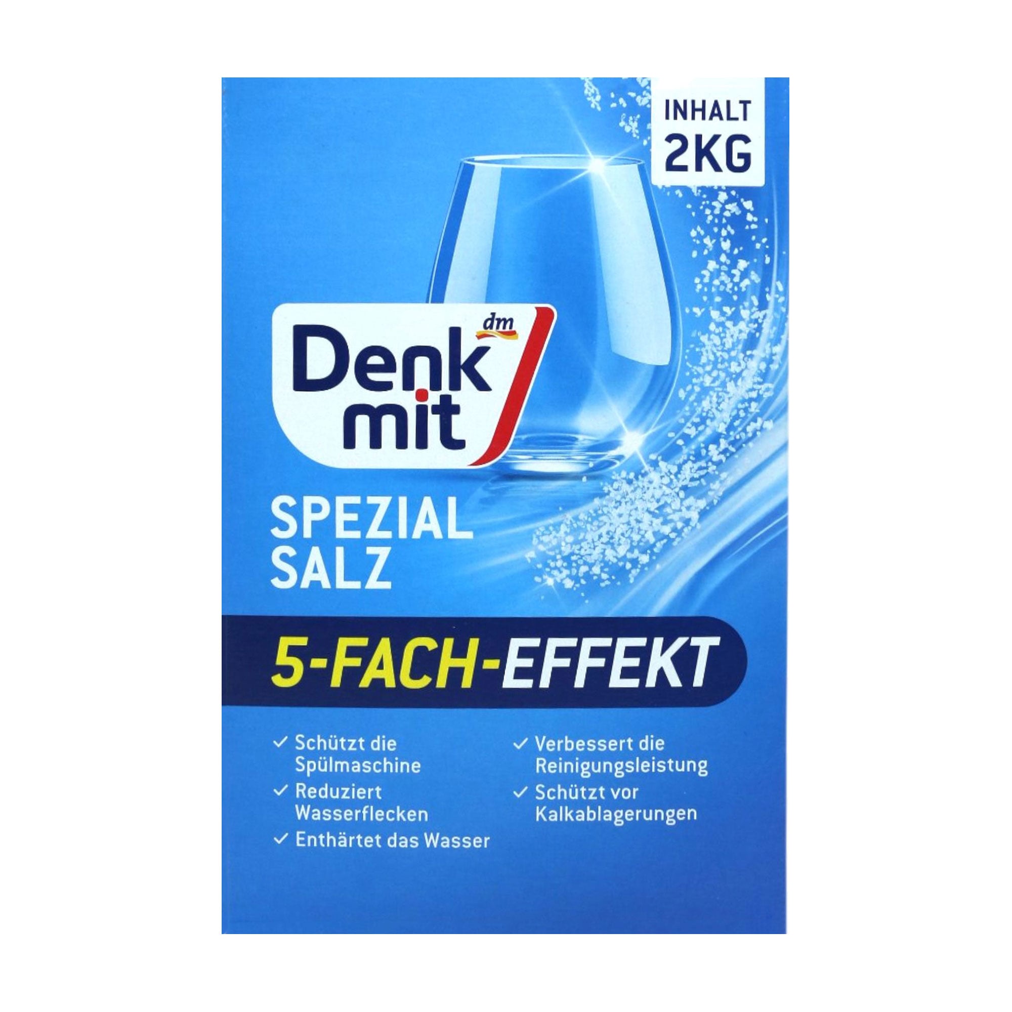 Уцінка! Сіль для посудомийних машин DenkMit Special Salt, 2 кг