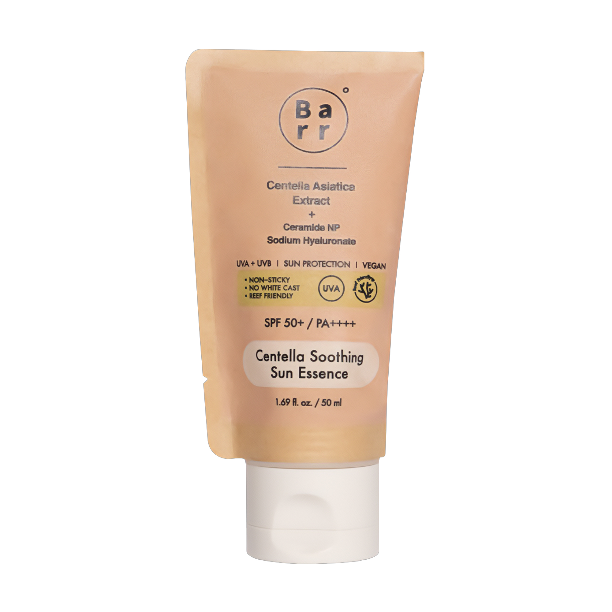 Уцінка! Сонцезахисна есенція для обличчя Barr Centella Soothing Sun Essence SPF 50+ PA++++, 50 мл