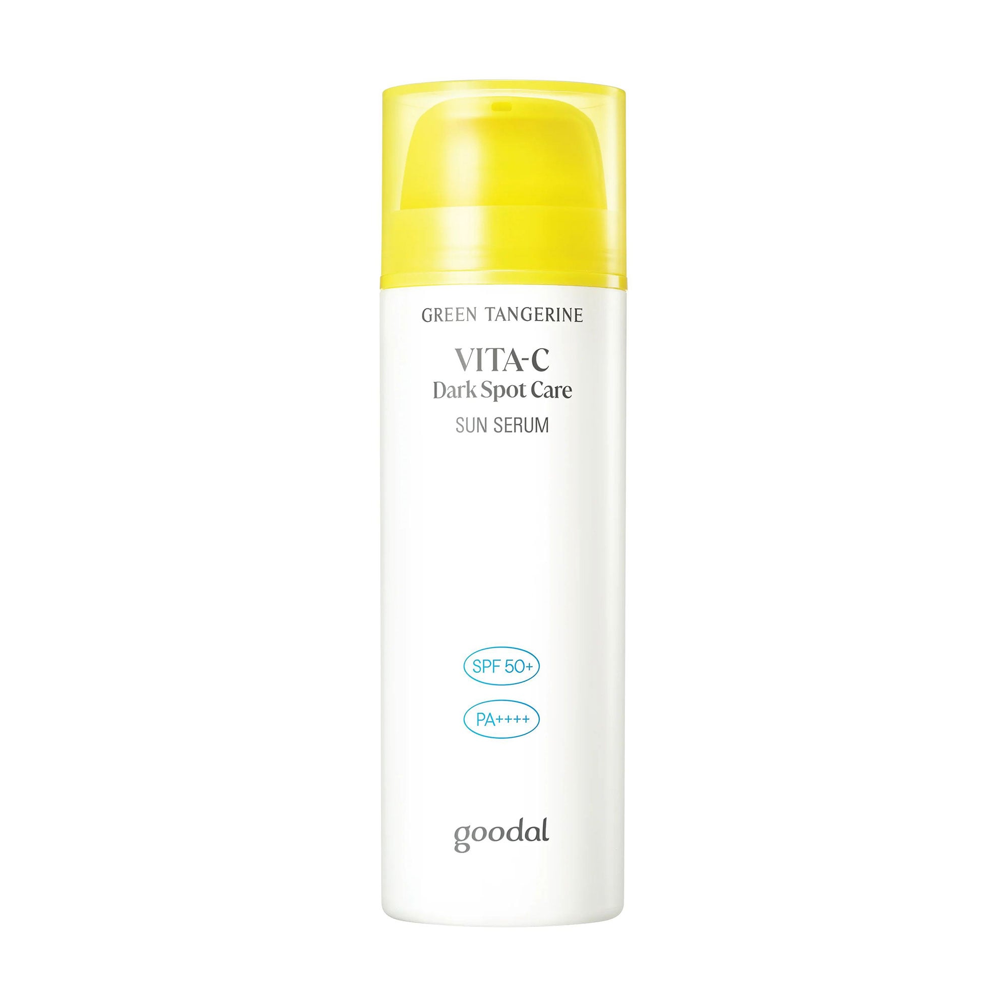 Уцінка! Сонцезахисна сироватка для обличчя Goodal Green Tangerine Vita-C Dark Spot Care Sun Serum, SPF 50+ PA++++, з вітаміном C, 50 мл