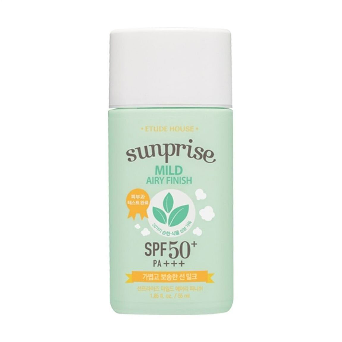 Уцінка! Сонцезахисне молочко для обличчя Etude House Sunprise Mild Airy Finish SPF 50+/PA+++, 55 мл