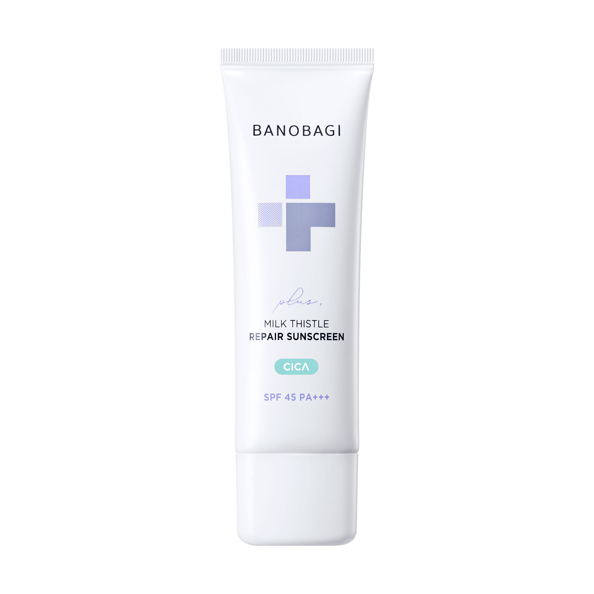 Уцінка! Сонцезахисний крем для обличчя Banobagi Milk Thistle Repair Cica Sunscreen Plus SPF 45 PA+++, 50 мл