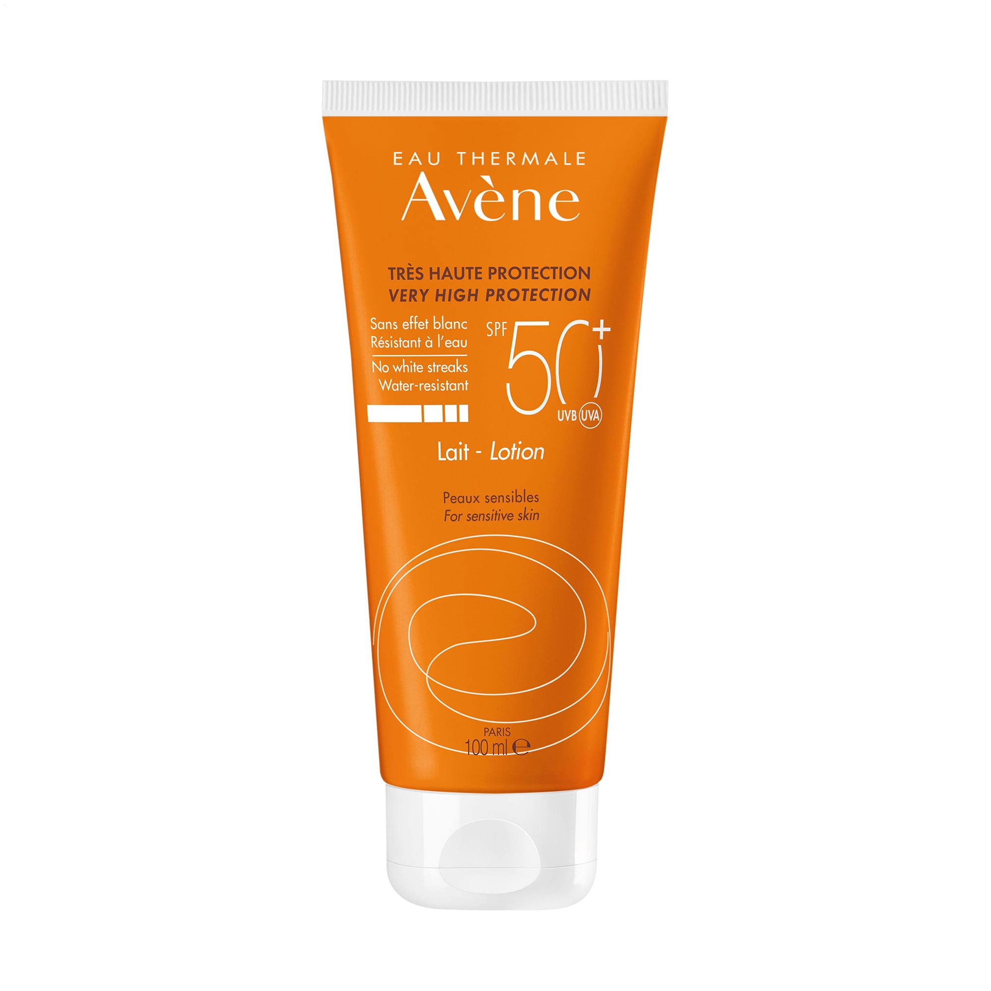Уцінка! Сонцезахисний лосьйон Avene Eau Thermale Sun Very High Protection Lotion SPF 50+, 100 мл