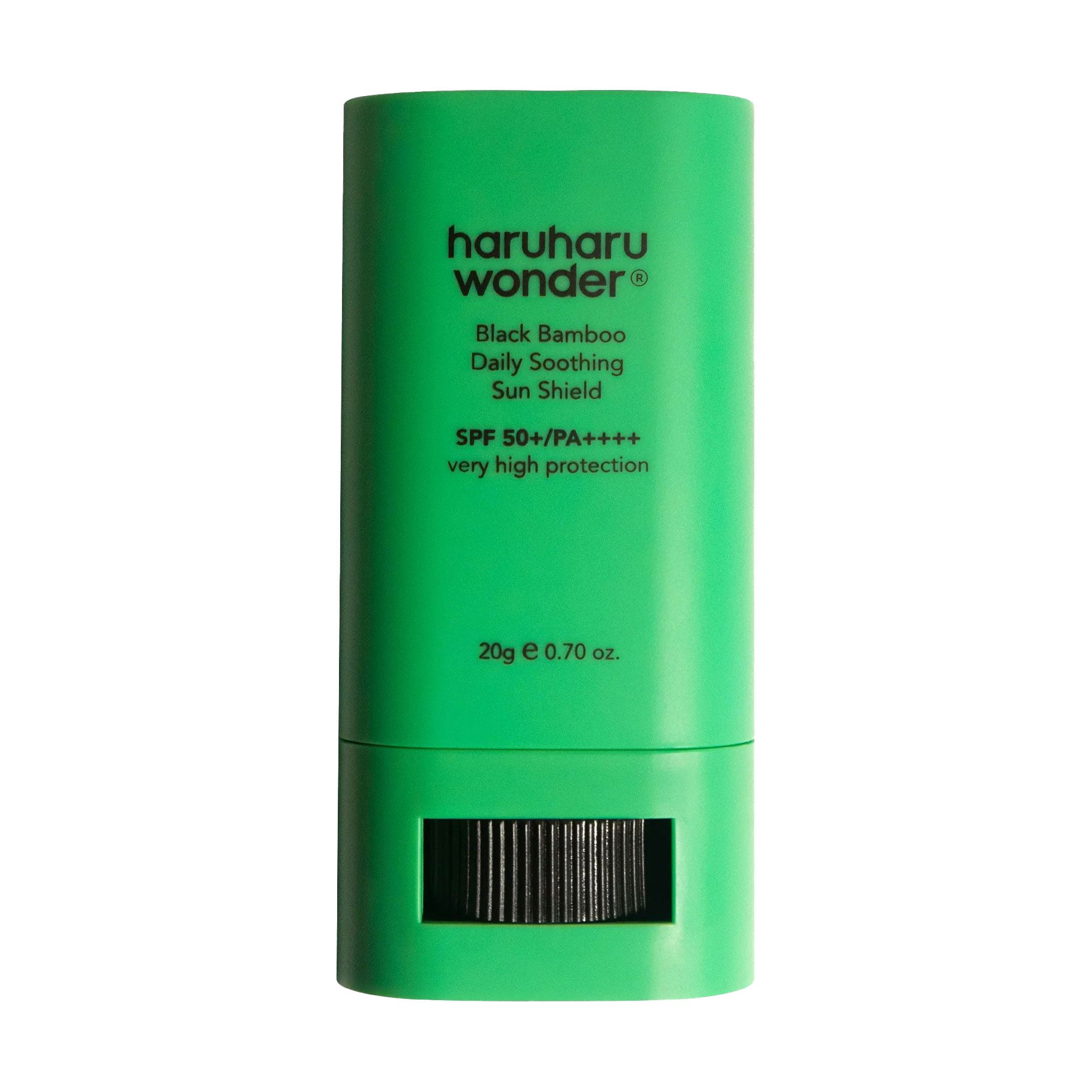 Уцінка! Сонцезахисний стік для обличчя Haruharu Wonder Black Bamboo Daily Soothing Sun Shield SPF50+ PA++++, 20 г