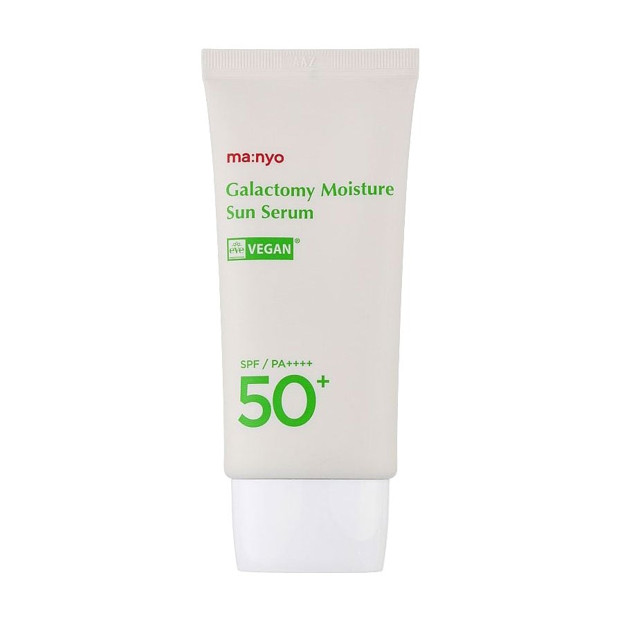 Уцінка! Сонцезахисний зволожувальна сироватка для обличчя Manyo Galactomy Moisture Sun Serum SPF 50+ PA++++, з галактомісісом, 50 мл
