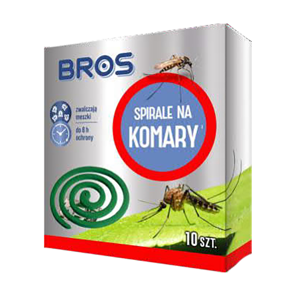 Уцінка! Спіралі від комарів Bros, захист до 8 годин, 10 шт