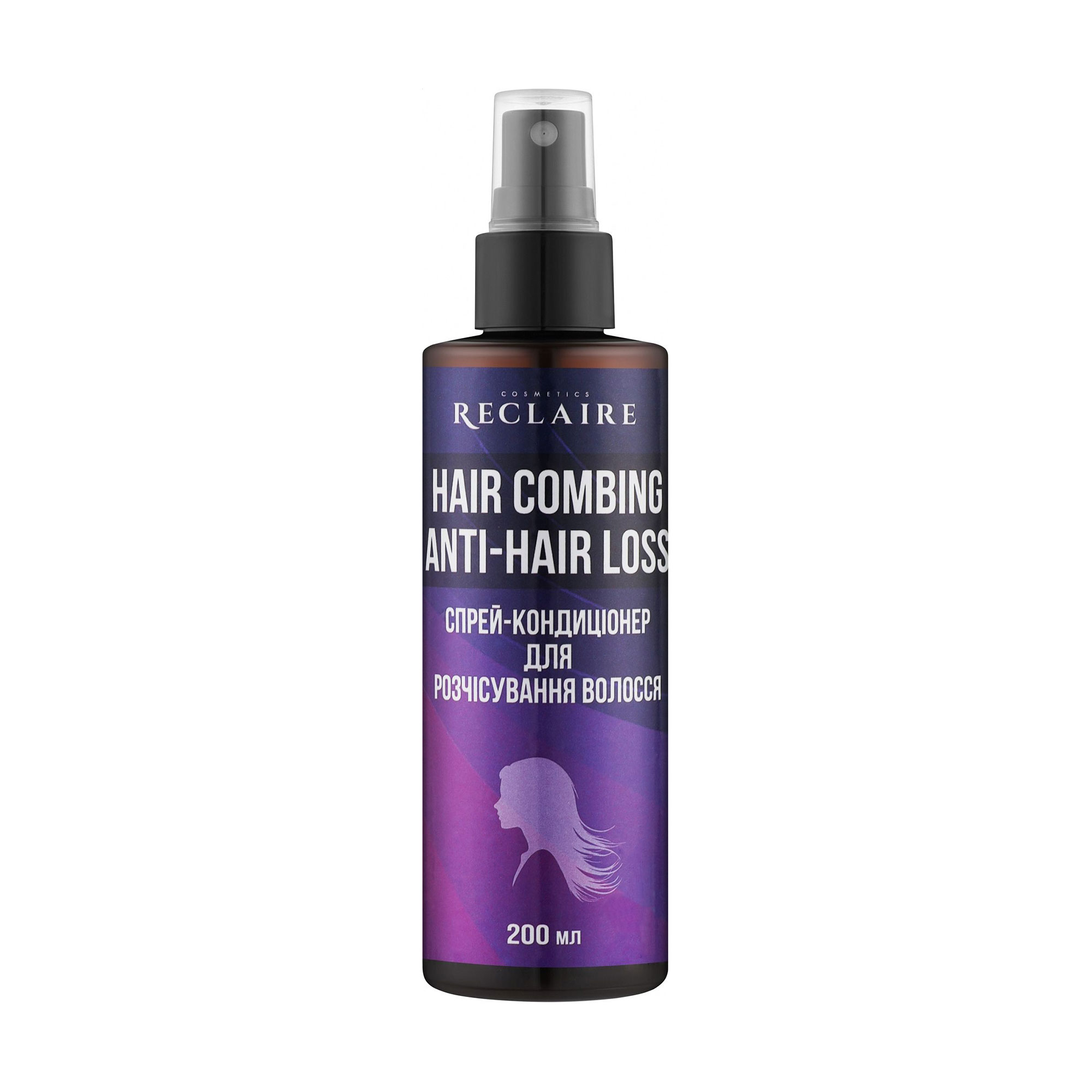 Уцінка! Спрей-кондиціонер Reclaire Hair Combing Anti-Hair Loss для розчісування волосся, 200 мл