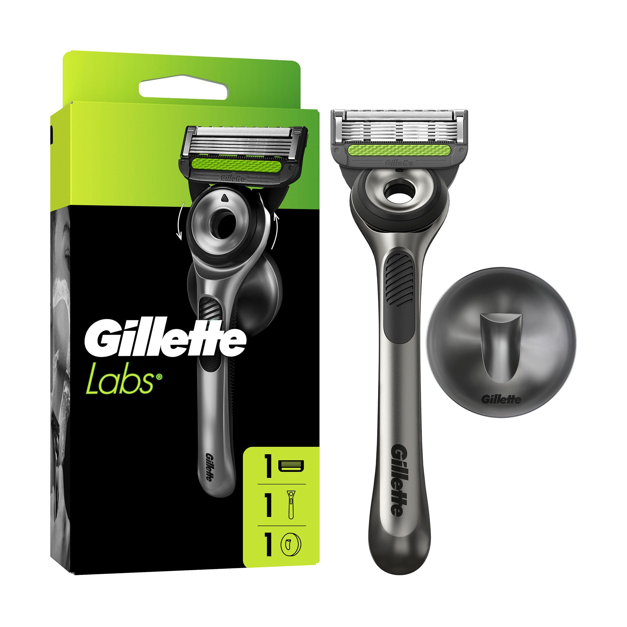 Уцінка! Станок для гоління чоловічий з 1 змінним картриджем Gillette Labs
