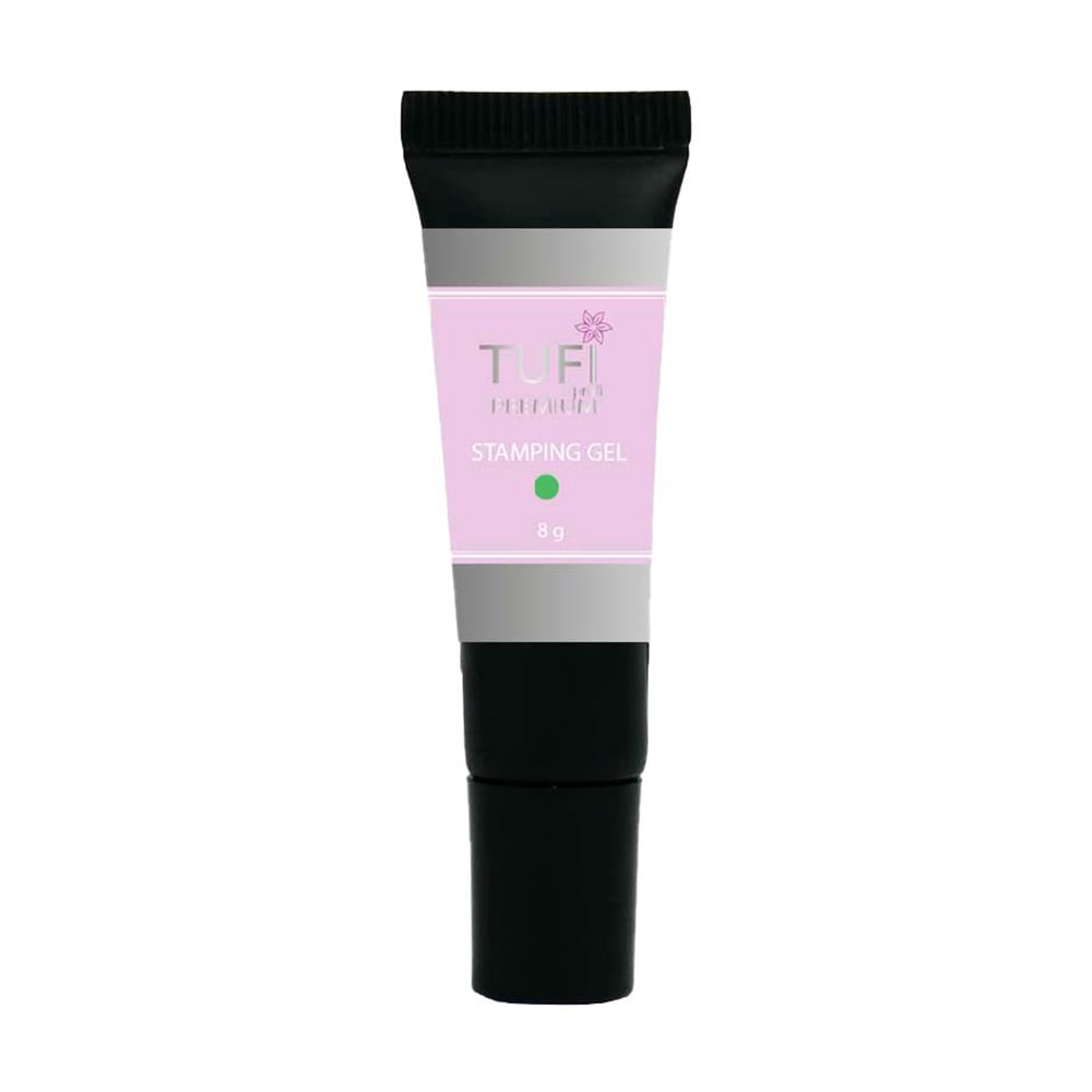 Уцінка! Стемпінг-гель Tufi Profi Premium Stamping Gel 07 зелений, 8 г