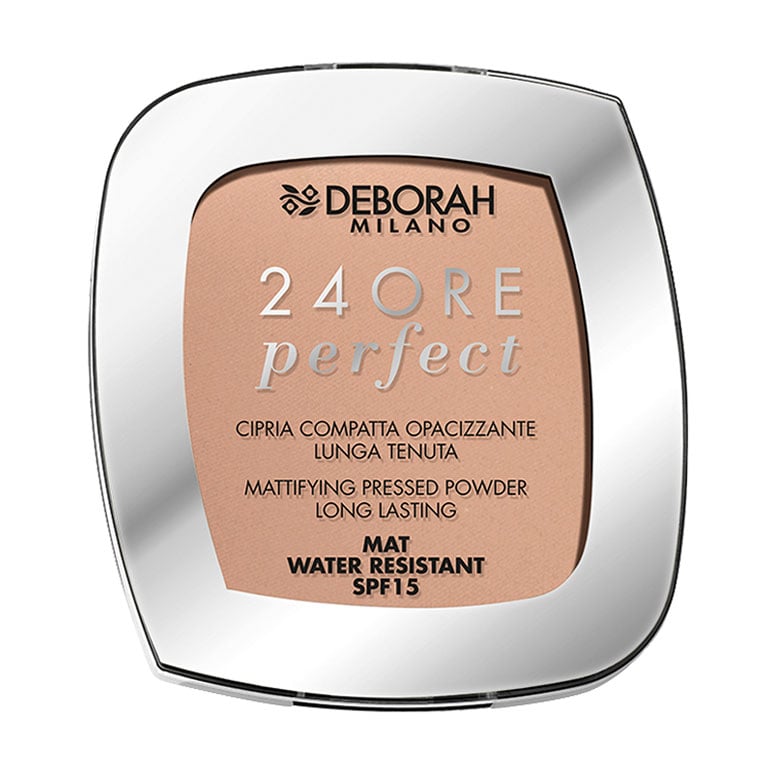 Уцінка! Стійка компактна пудра для обличчя Deborah 24Ore Perfect Compact Powder SPF 15, 04 Beige, 9 г