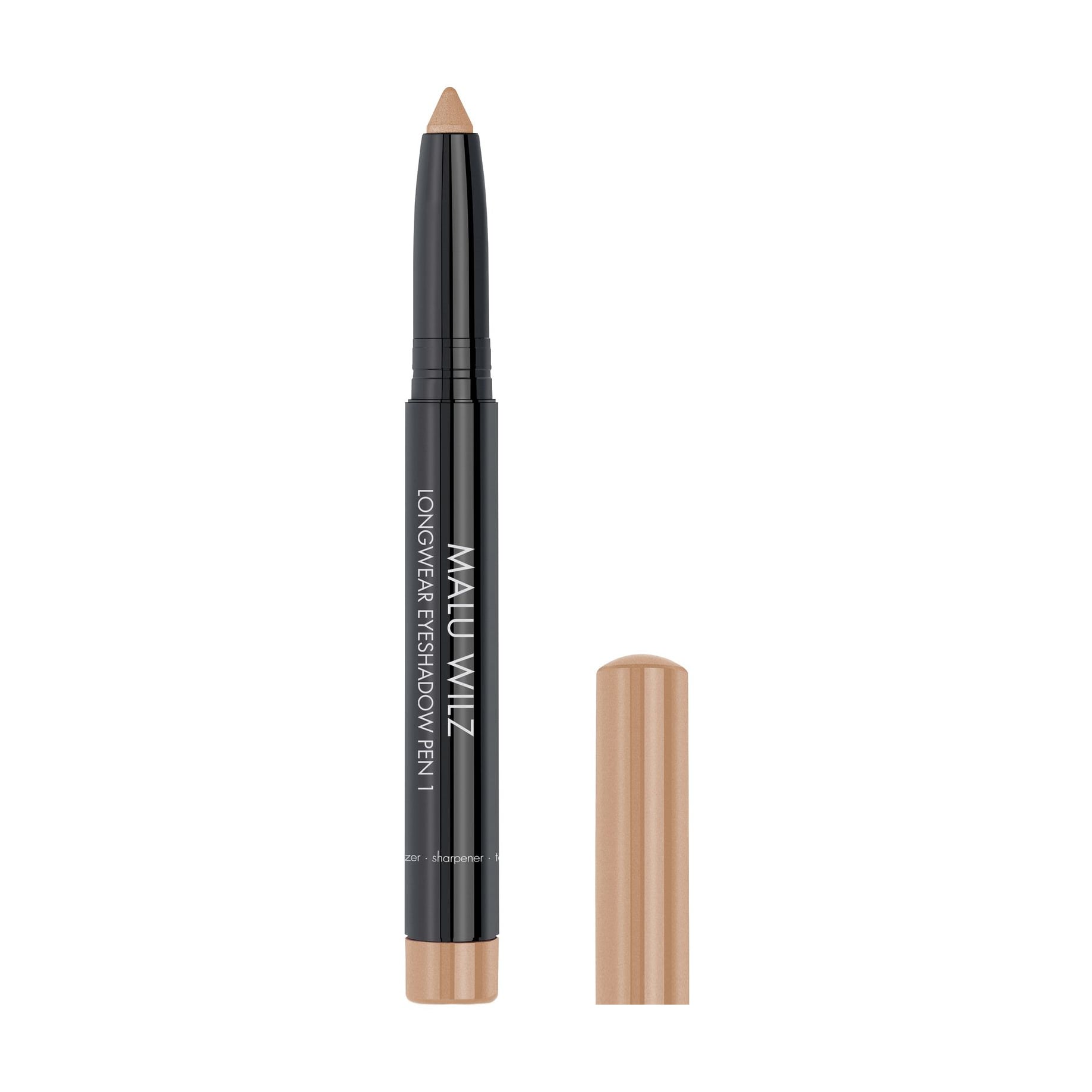 Уцінка! Стійкі тіні-олівець для повік Malu Wilz Longwear Eyeshadow Pen 1 Golden Sandy Beach, 1.4 г