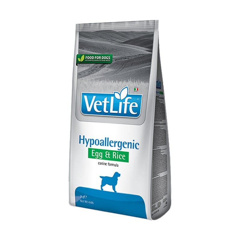 Уцінка! Сухий корм для собак Farmina Vet Life Hypoallergenic при харчовій алергії, з яйцями та рисом, 2 кг