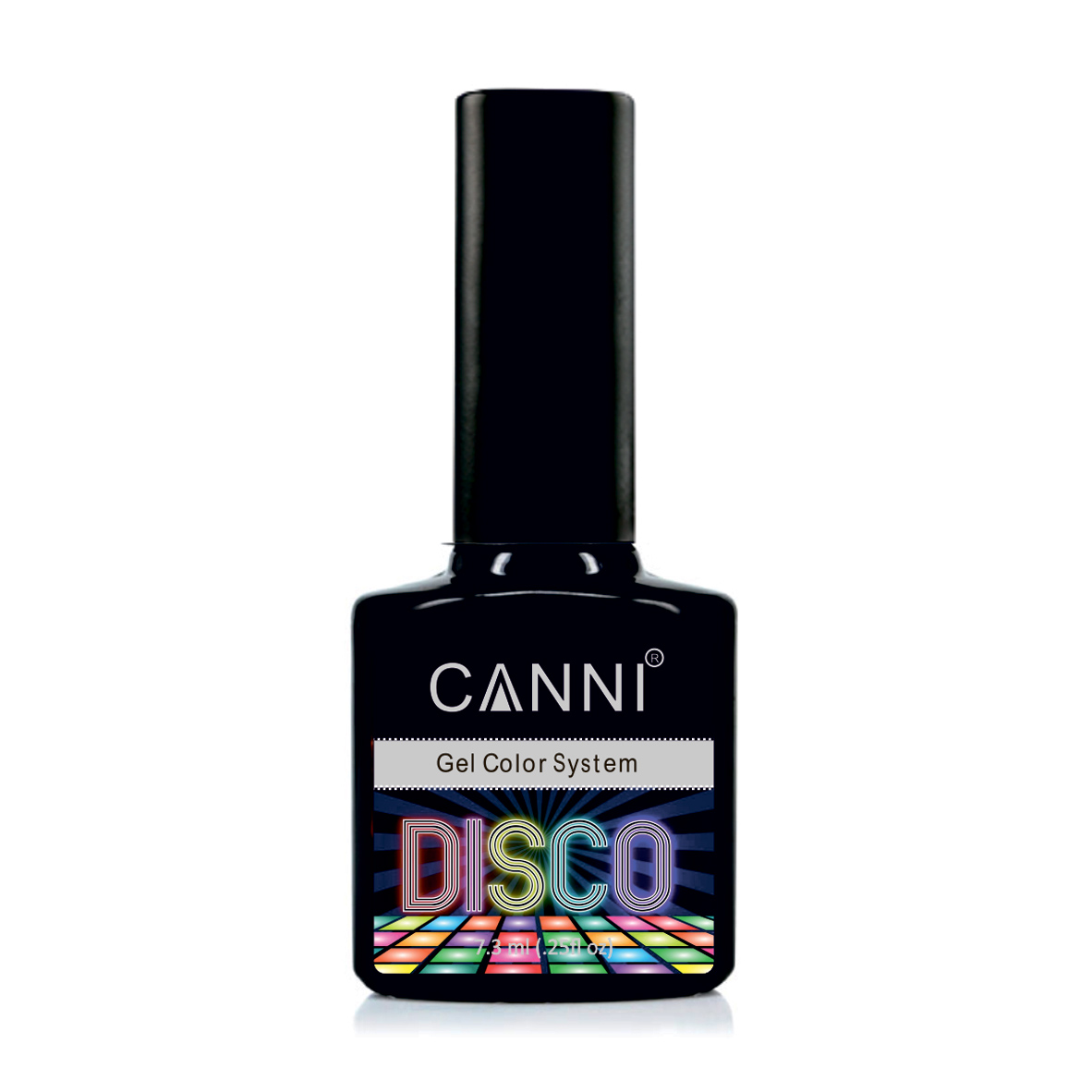 Уцінка! Світловідбивний гель-лак для нігтів Canni Disco 3D Flash 548 королівський синій, 7.3 мл