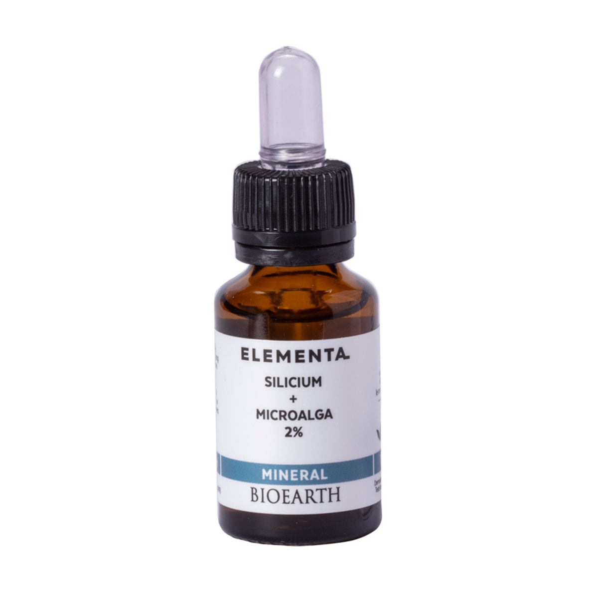 Уцінка! Сироватка для обличчя Bioearth Elementa Mineral Silicium + Microalga 2%, 15 мл