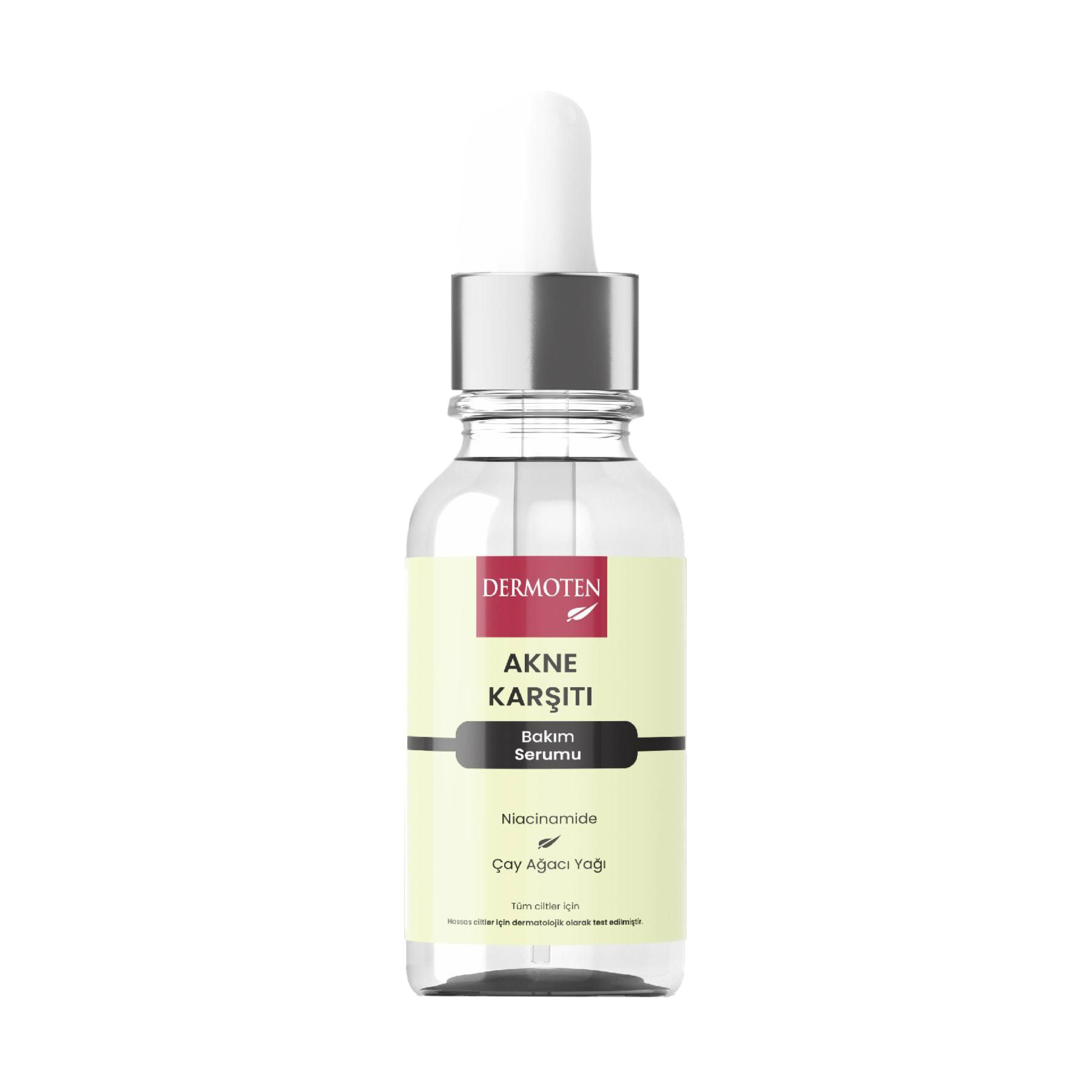Уцінка! Сироватка для обличчя Dermoten Anti Acne Serum проти акне, з ніацинамідом, 30 мл