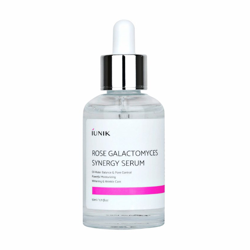 Уцінка! Сироватка для обличчя IUNIK Rose Galactomyces Synergy Serum з трояндою та галактомісісом, 50 мл