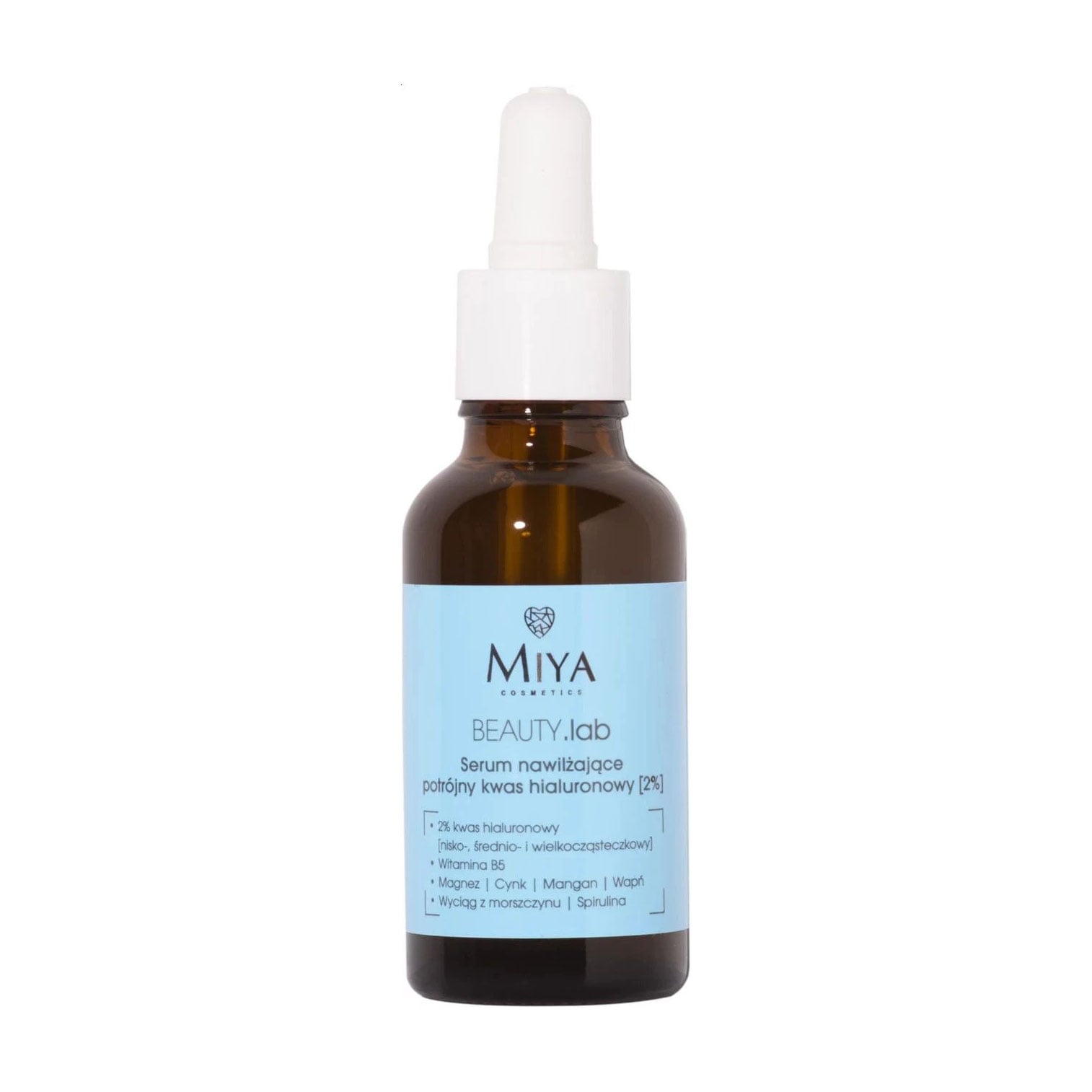 Уцінка! Сироватка для обличчя Miya Cosmetics Beauty Lab Serum з потрійною гіалуроновою кислотою 2%, 30 мл