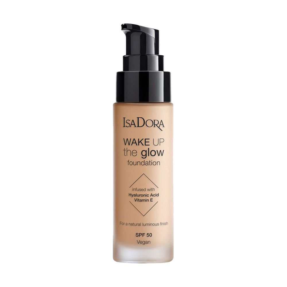 Уцінка! Тональна основа для обличчя IsaDora Wake Up The Glow Foundation, SPF 50, 3N, 30 мл