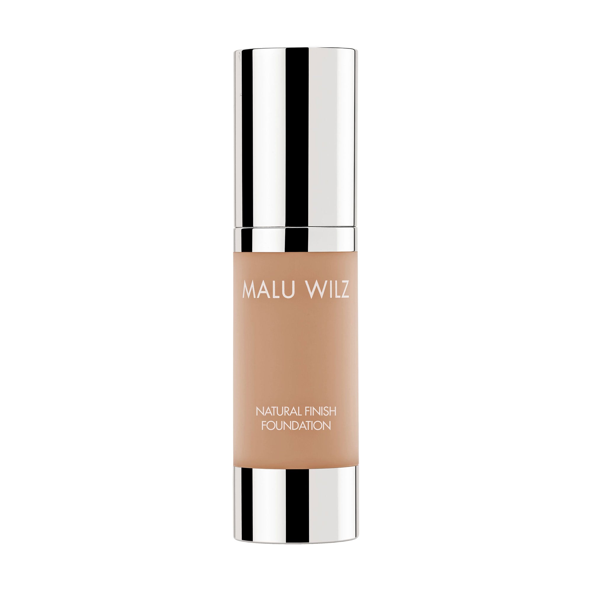 Уцінка! Тональна основа для обличчя Malu Wilz Natural Finish Foundation 52 Caramel, 30 мл