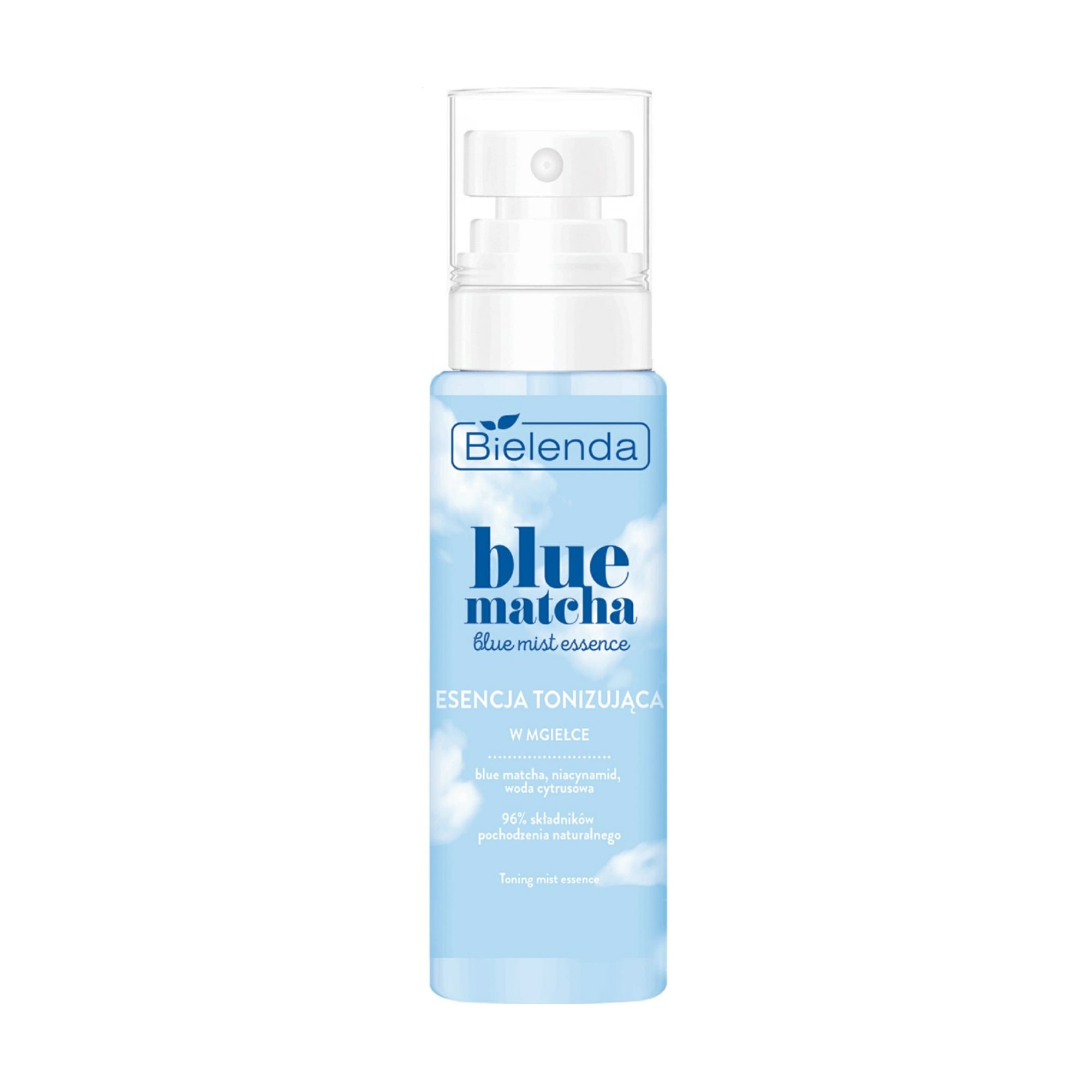 Уцінка! Тонізувальна есенція для обличчя Bielenda Blue Matcha Blue Mist Essence, 100 мл