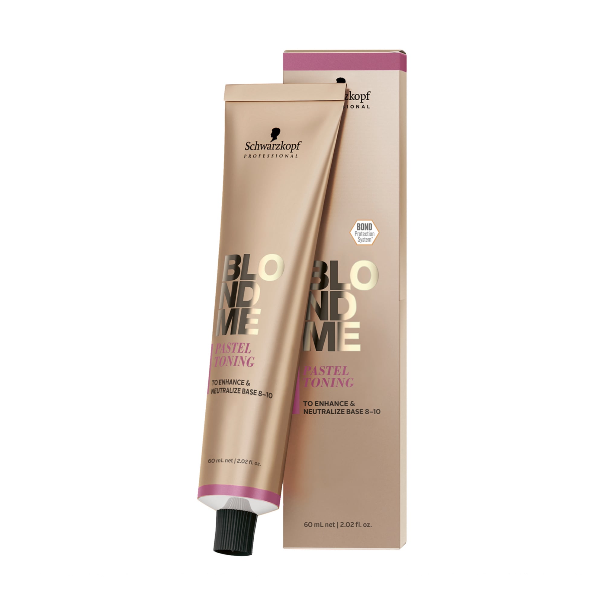Уцінка! Тонувальний бондінг-крем для волосся Schwarzkopf Professional BlondMe Pastel Toning, Brown Mahogany, 60 мл
