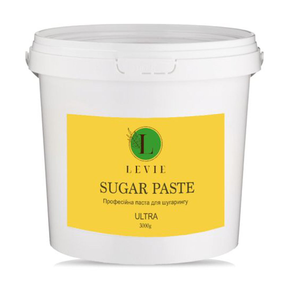 Уцінка! Цукрова паста для шугарингу Levie Sugar Paste Ultra Лимон, 3 кг