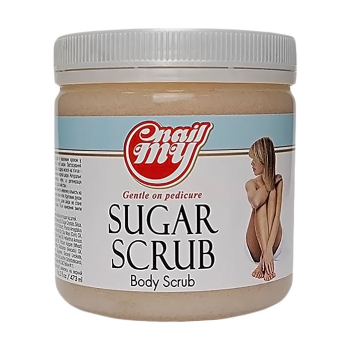 Уцінка! Цукровий скраб для тіла та ніг My Nail Sugar Scrub Ананас-кокос, 473 мл