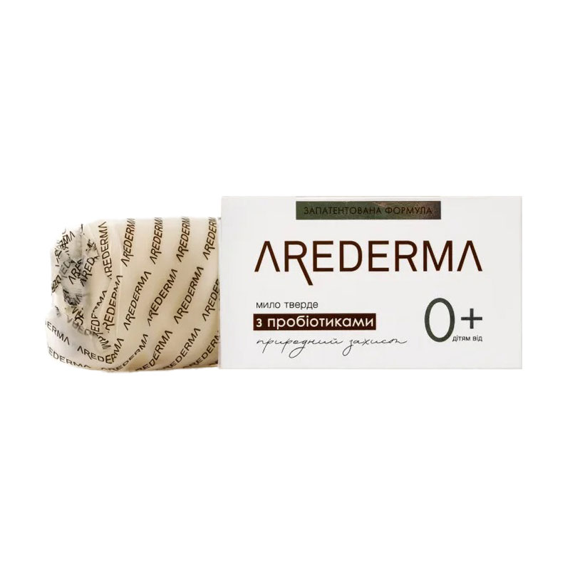 Уцінка! Тверде мило для тіла Arederma з пробіотиком, 140 г