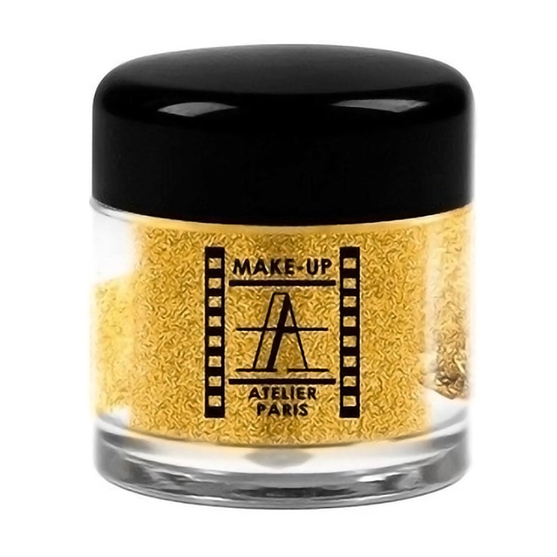 Уцінка! Ультрарозсипчаста перламутрова пудра для повік Make-Up Atelier Paris Ultra Pearl Powder PPU35 Gold, 4 г