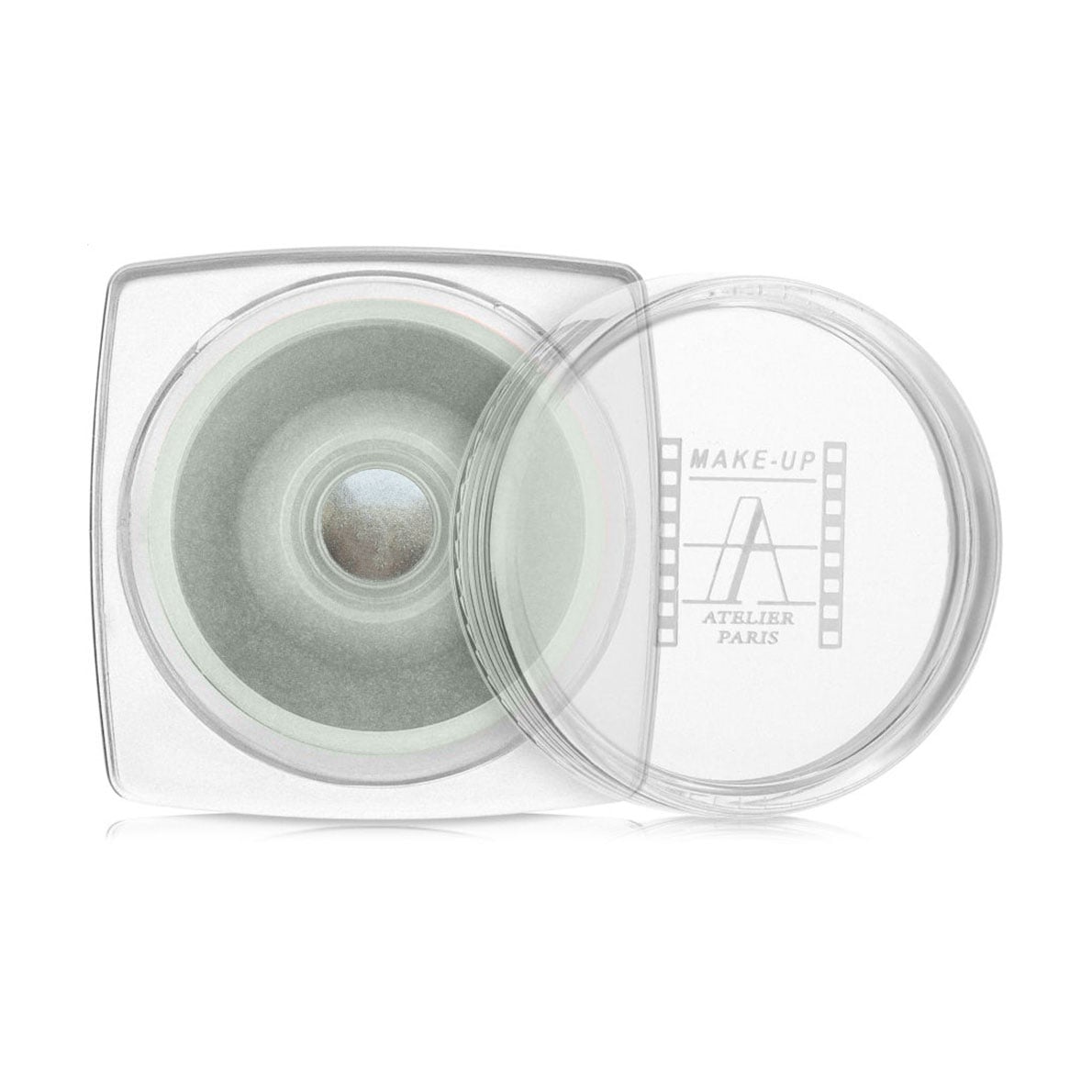 Уцінка! Ультрарозсипчаста перламутрова пудра для повік Make-Up Atelier Paris Ultra Pearl Powder PPU36 Shimmer Silver, 4 г