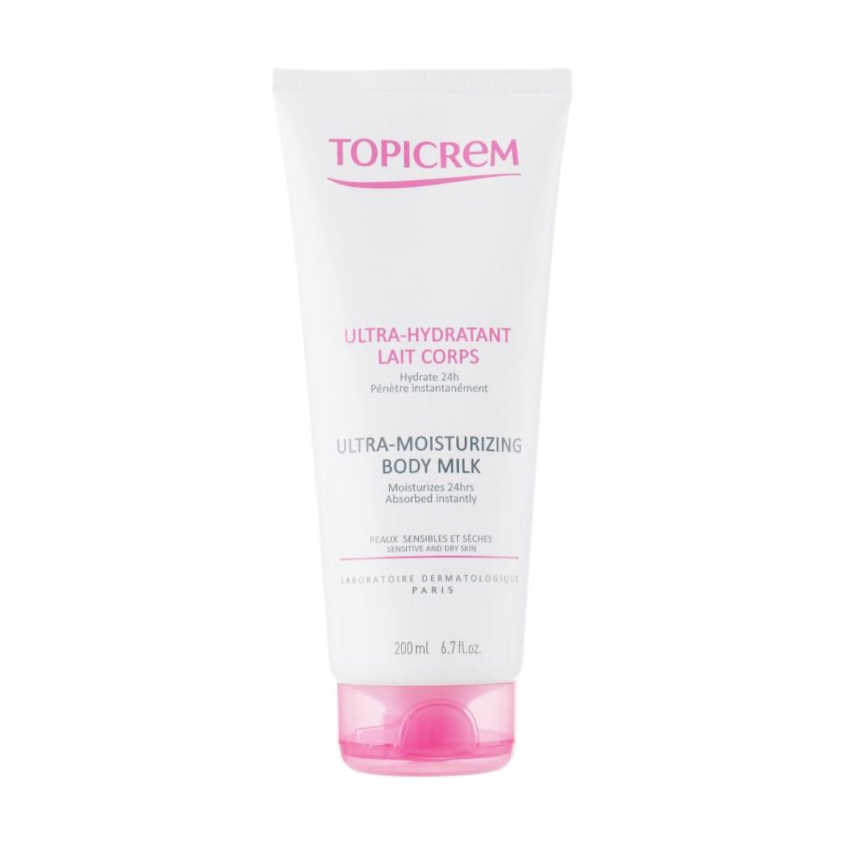 Уцінка! Ультразволожувальна емульсія для тіла Topicrem Ultra-Moisturizing Body Milk, 200 мл